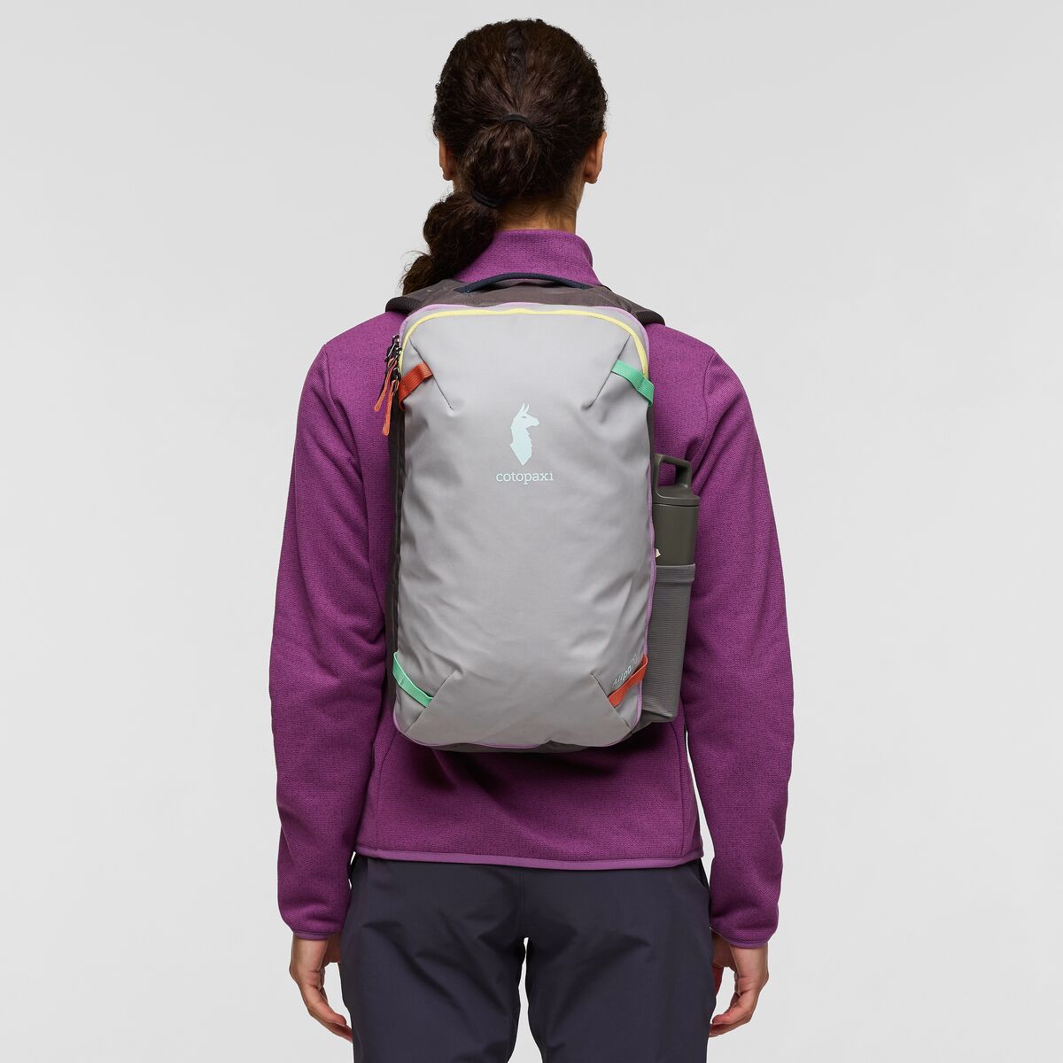 Cotopaxi Allpa Mini 20L Travel Backpack - Lightweight Carry-On Hiking Daypack for Women & Men, Water-Resistant Durable Design (Smoke/Cinder) - Perfect for Air Travel, Camping & Outdoor Adventures