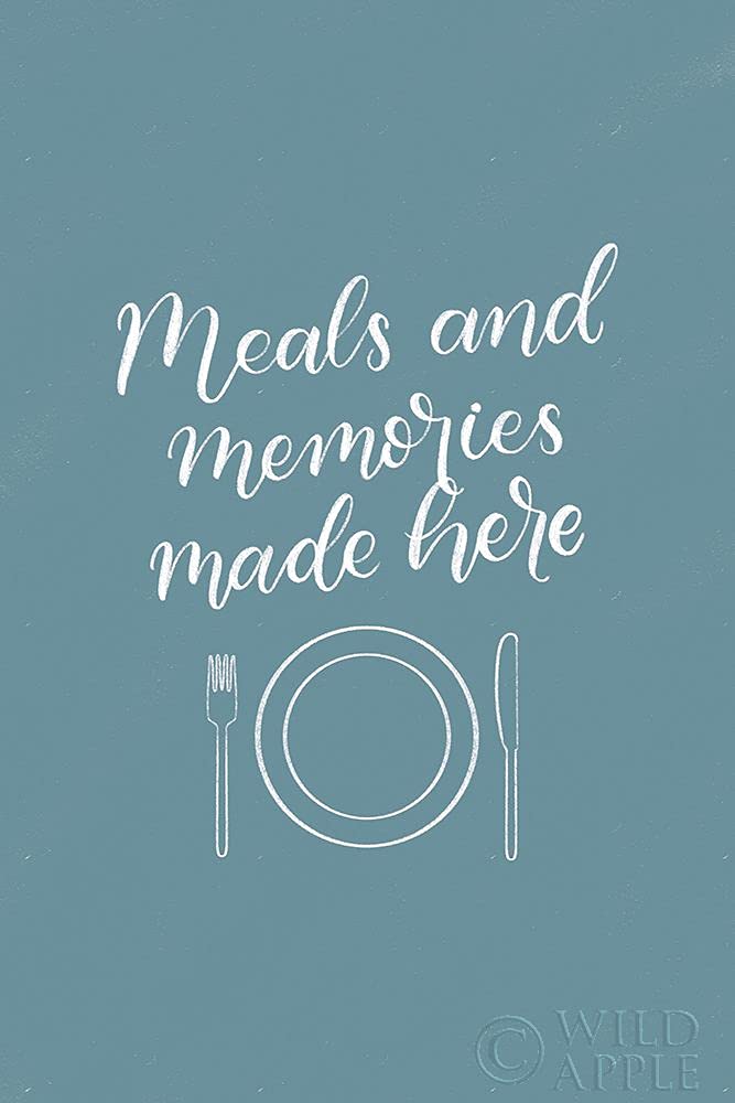 Kitchen Words II by Becky Thorns - Beautiful Wall Art Print for Modern Kitchens, Dining Rooms & Home Decor - Perfect Gift for Food Lovers & Cooking Enthusiasts