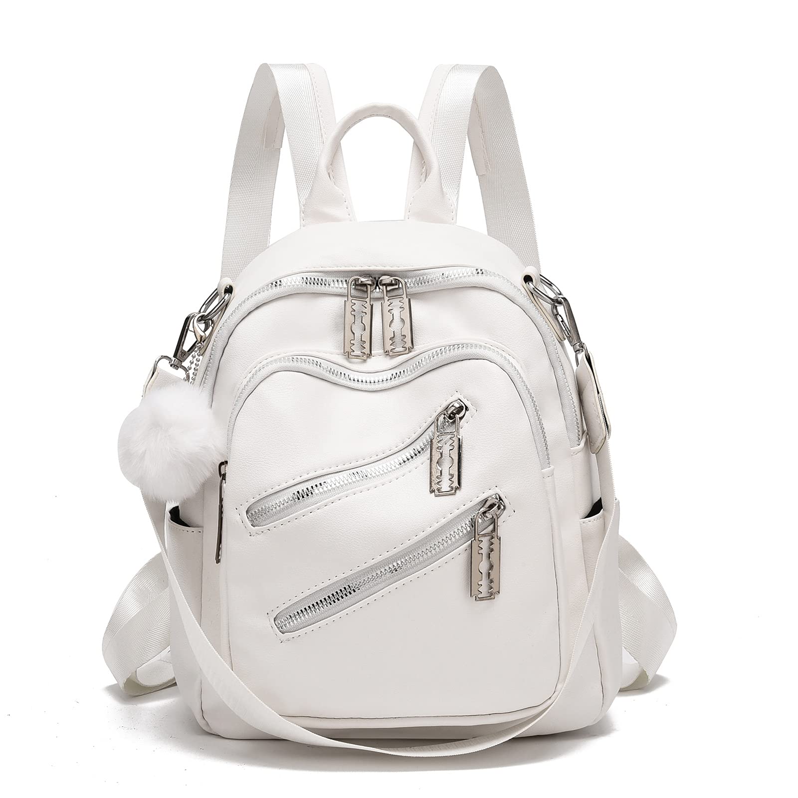 Vegan Leather Women's Mini Backpack Purse - Convertible Small Shoulder Bag for Girls | Cute & Stylish Everyday Use for Work, School & Travel