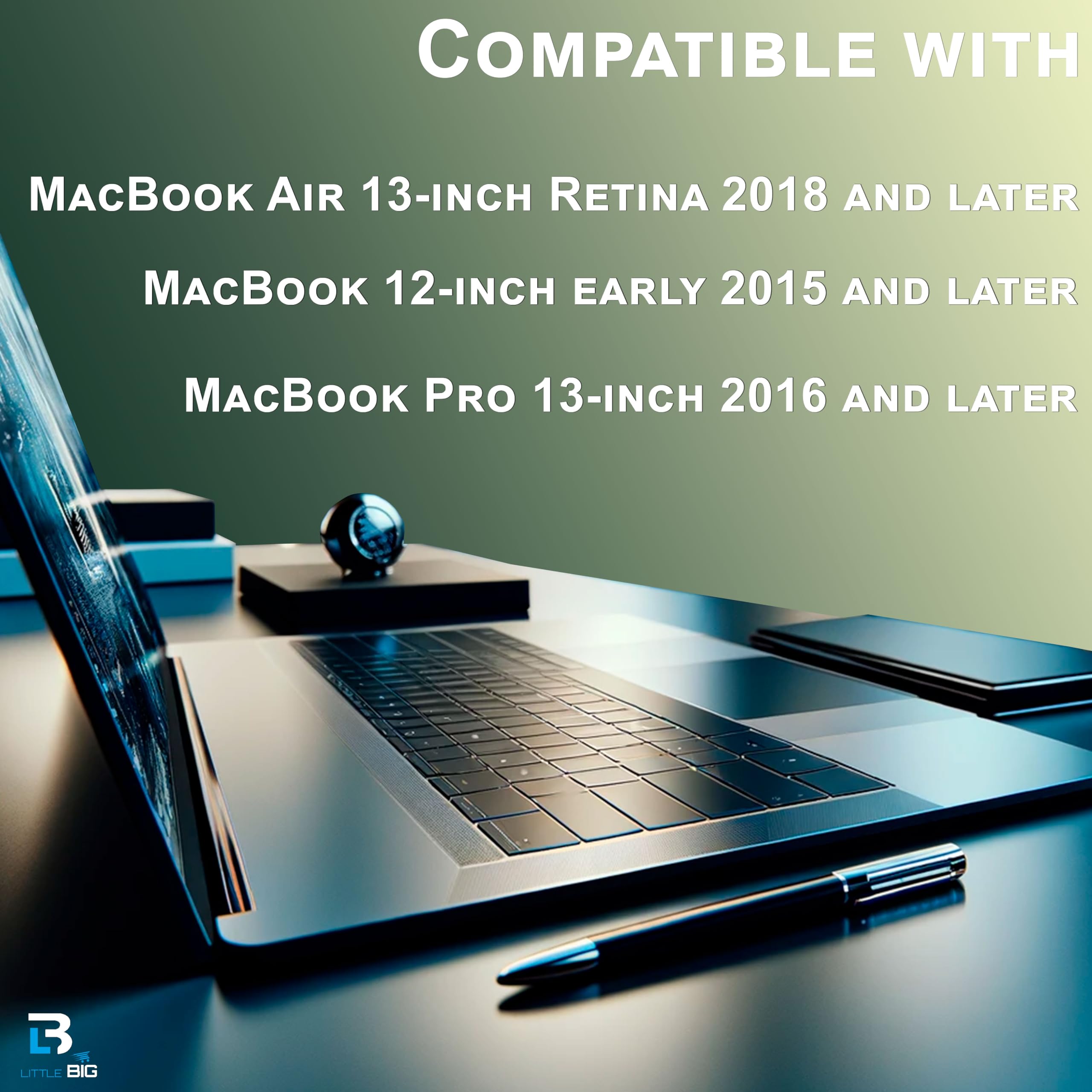 100W USB C Fast Charger for MacBook Pro - Dual Port (USB-C & USB-A) Power Adapter with 10ft Extra-Long Cable - Compatible with MacBook Pro 13/14/16 inch & MacBook Air - Perfect for Home, Office & Travel Charging