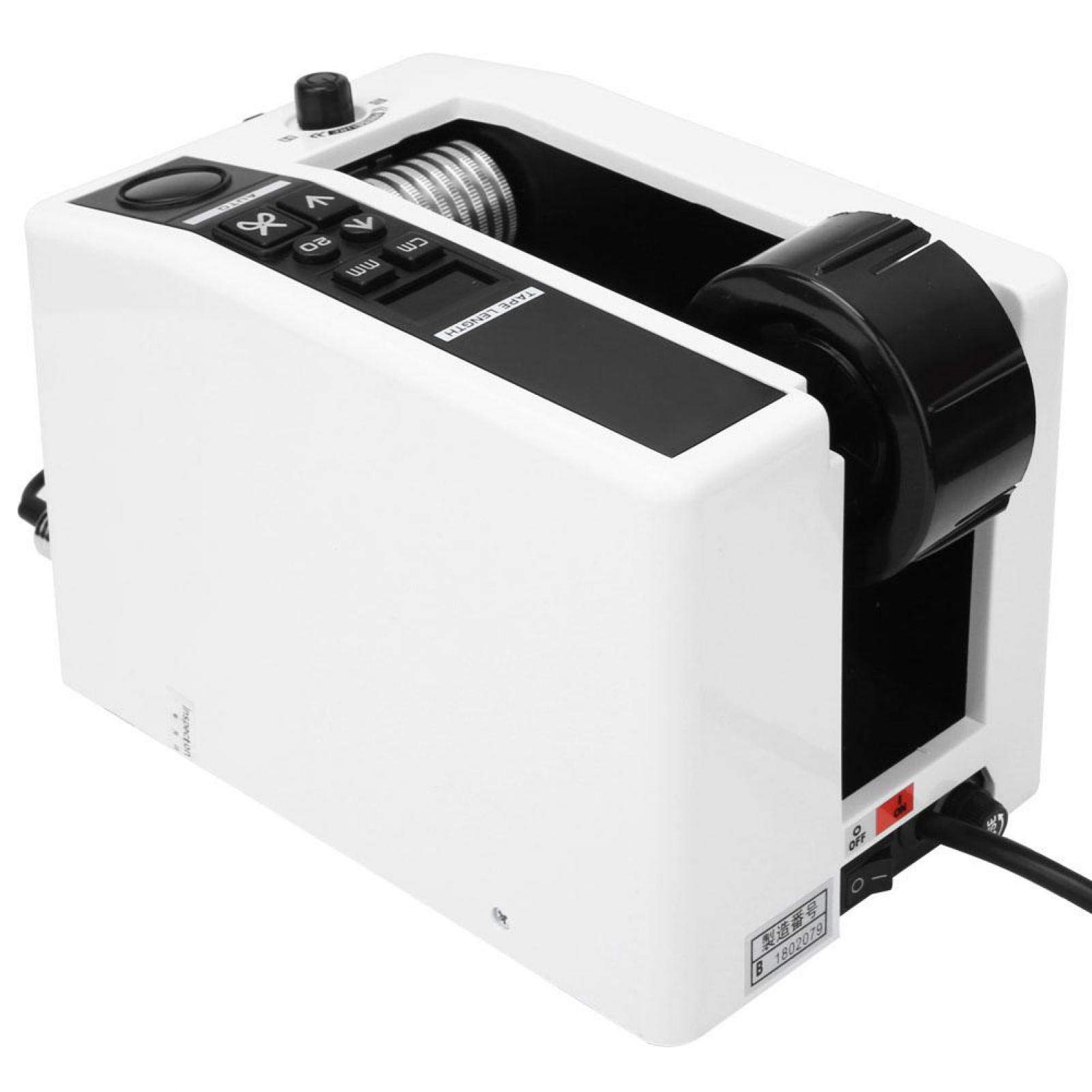 Automatic Tape Dispenser with Electronic Cutting - 110V Home & Office Tape Cutter for Packaging, Shipping, and Crafting