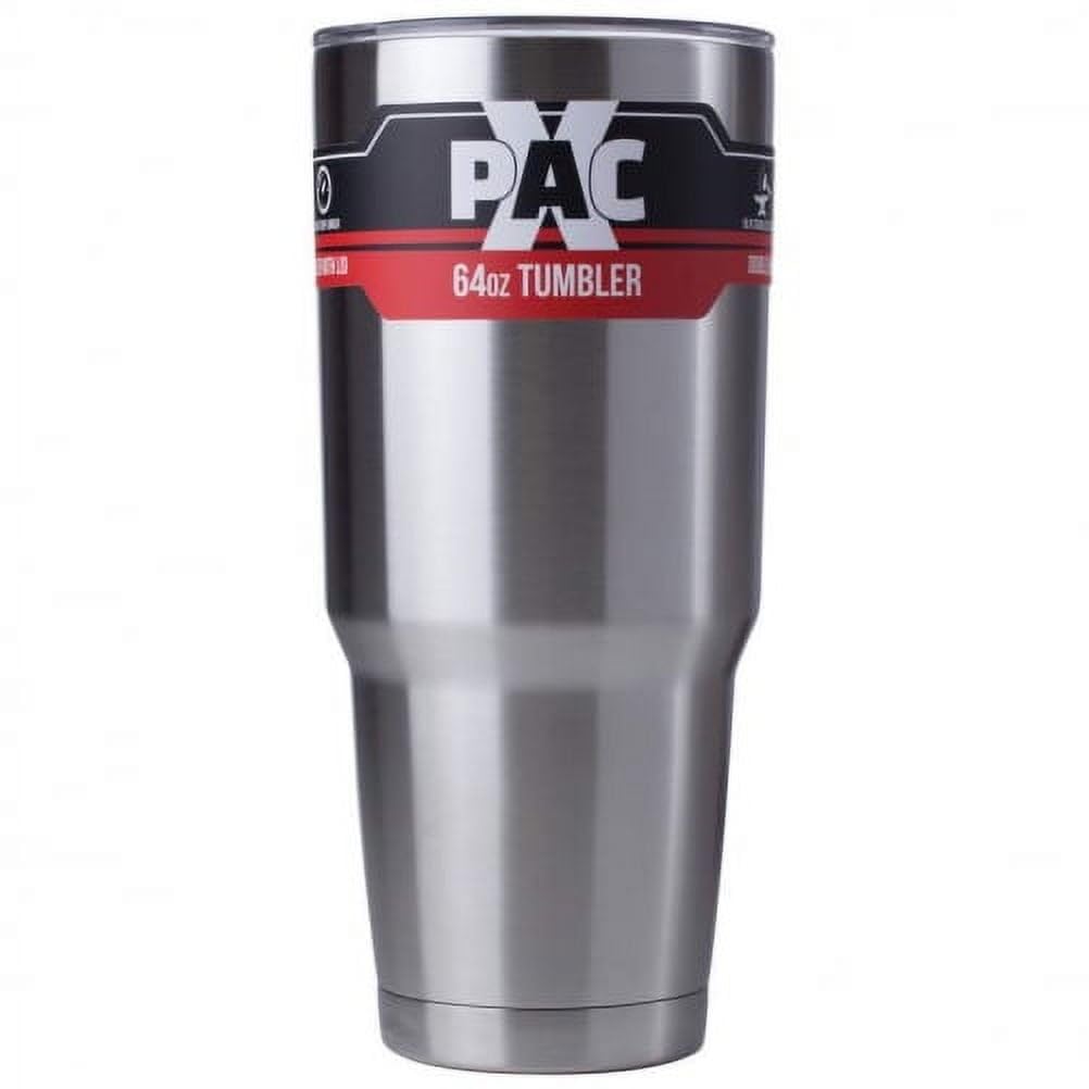 XPAC 64oz Double Wall Vacuum Insulated Stainless Steel Tumbler with Leak-Proof Lid - Fits Most 4