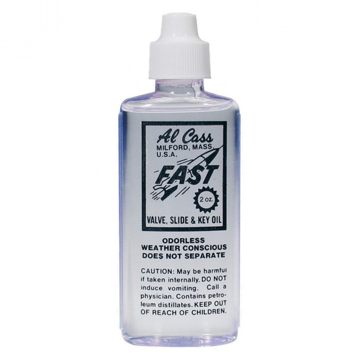 Fast-Acting Al Cass Valve Oil for Brass Instruments - Perfect for Trumpets, Trombones & Woodwinds - Smooth Lubrication for Professional Musicians & Students