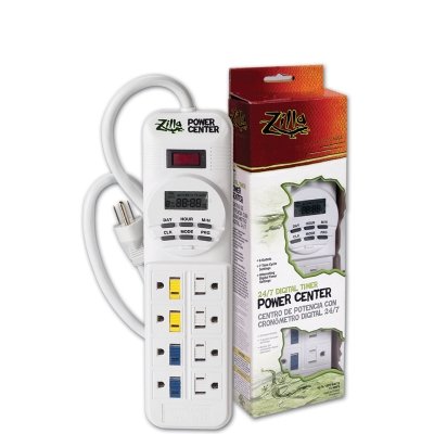 Energy Savers Unlimited EN68026 RZilla Digital Power Timer 1875W - Heavy Duty Outlet Timer for Lights, Appliances & Holiday Decorations - Perfect for Home, Office & Outdoor Use
