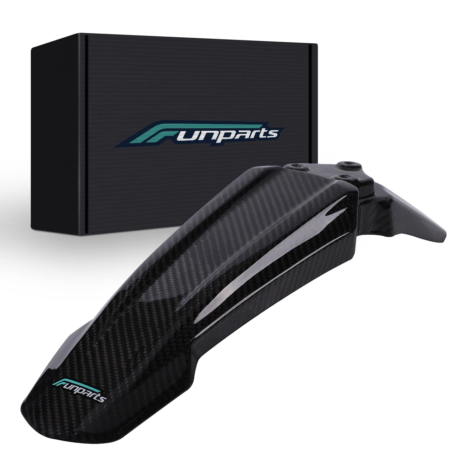 Carbon Fiber Front Fender Mud Guard for Sur Ron Light Bee X/S, Segway X260/X160, E-Ride Pro SS Electric Dirt Bike - Durable Motorcycle Protection for Off-Road Adventures & Trail Riding
