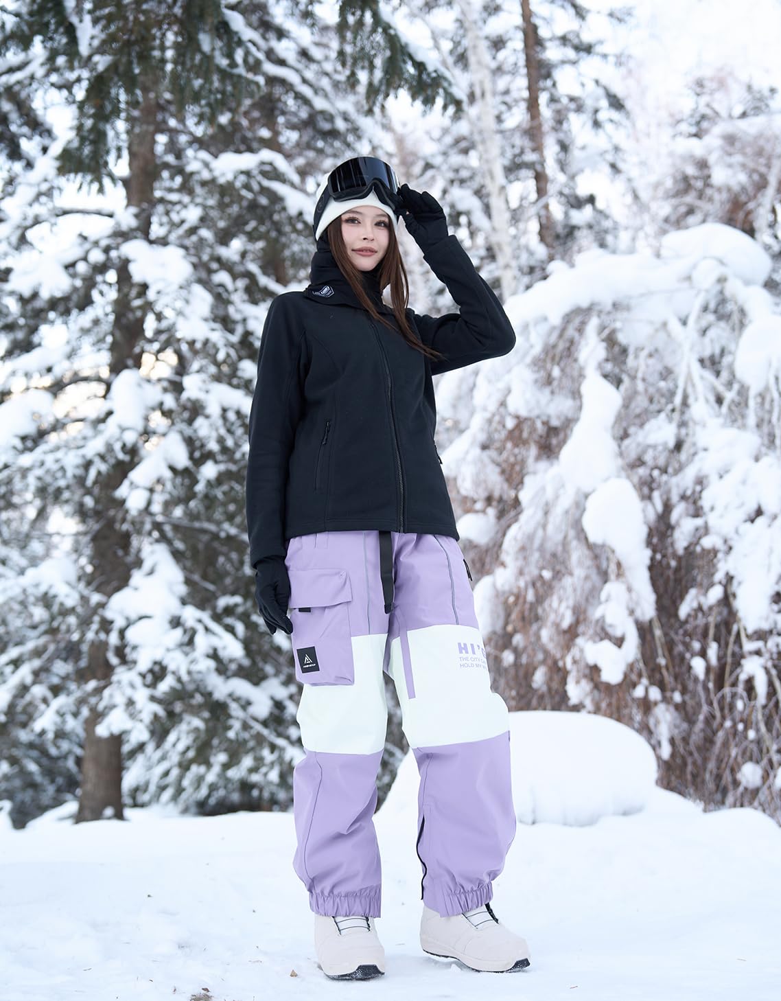 **Waterproof Insulated Ski & Snowboard Pants for Men & Women – Windproof, Warm Winter Hiking & Outdoor Snow Sports Gear**    *(Perfect for Skiing, Snowboarding, Hiking & Cold Weather Adventures)*