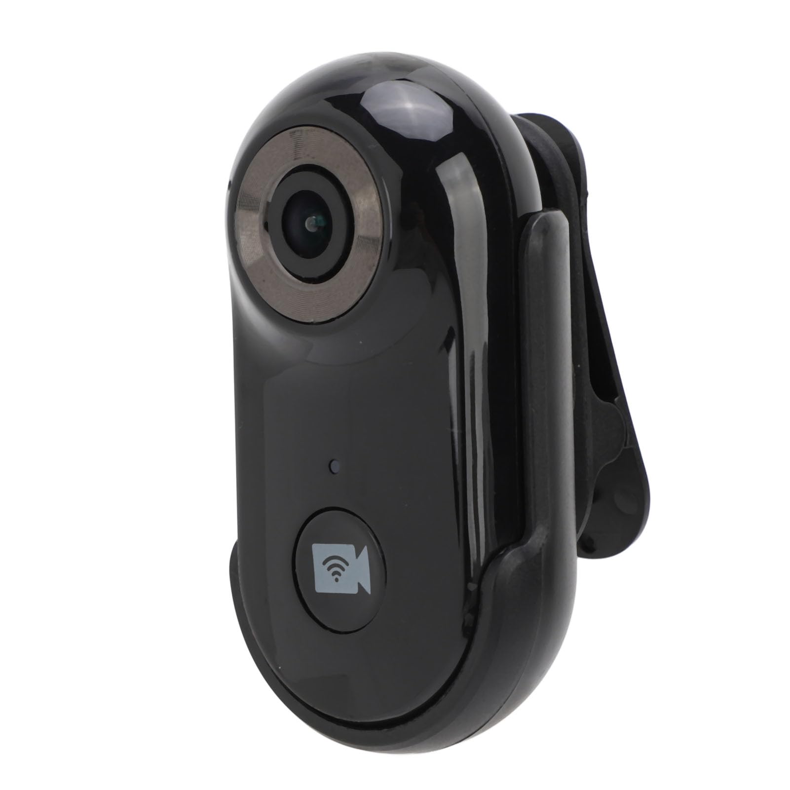 1080P 2MP Action Camera with Back Clip, 90° Wide Angle Video Recording - Mini Body Cam for Sports, Pets & Outdoor Adventures (Black) | Perfect for Dog Walking, Cycling, Hiking & Home Security Monitoring