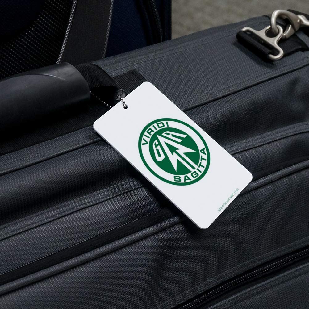 Arrow TV Series Sigil Luggage Tag - Durable Suitcase ID Card Holder for Carry-On Bags - Perfect for Travel, Business Trips & Vacation Identification