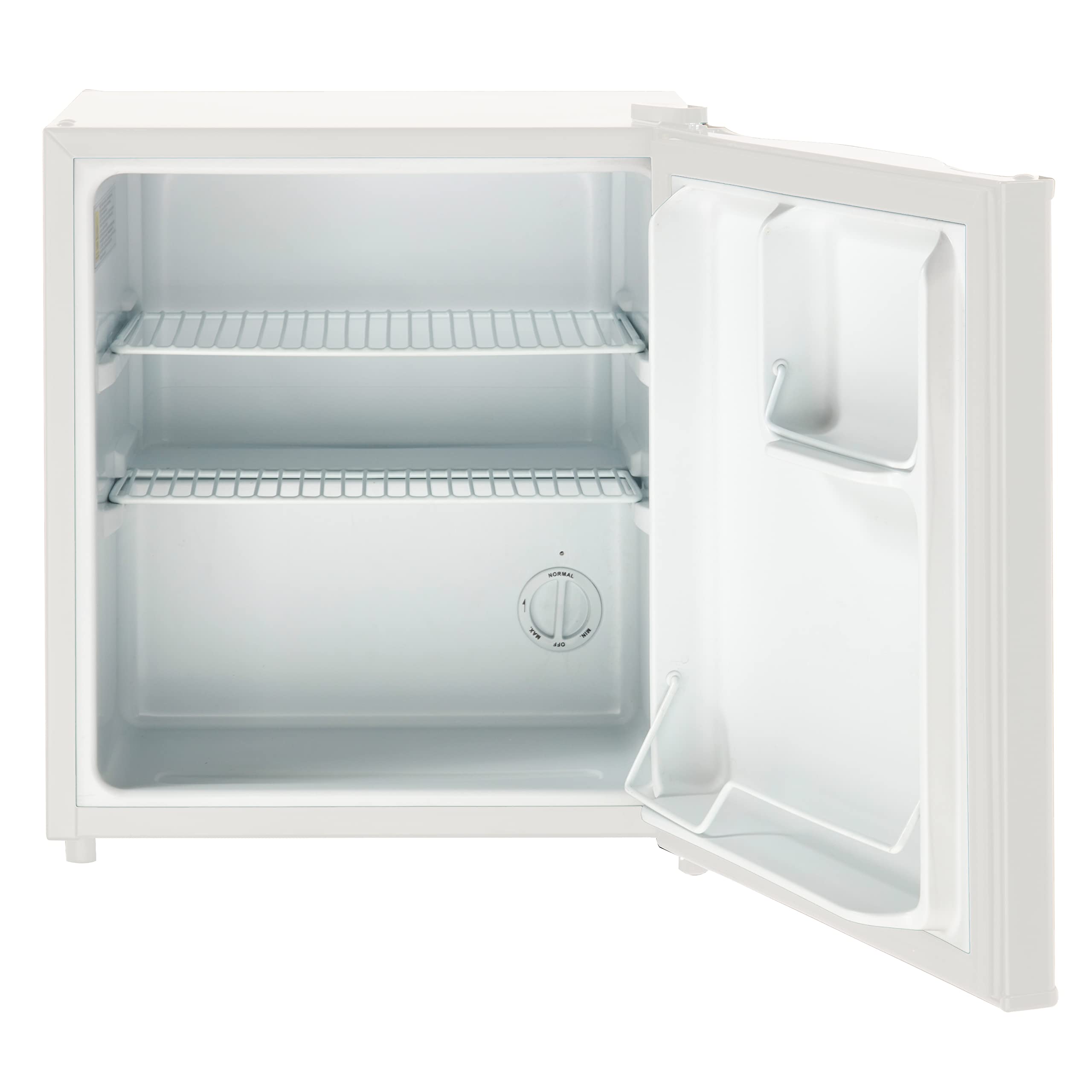 **Avanti 1.7 Cu.Ft Mini Fridge with Compressor Cooling - Compact Refrigerator for Home, Office, Dorm | Reversible Door, Adjustable Temp, Removable Shelves & Auto Defrost - White | Perfect for Snacks, Drinks & Small Spaces**