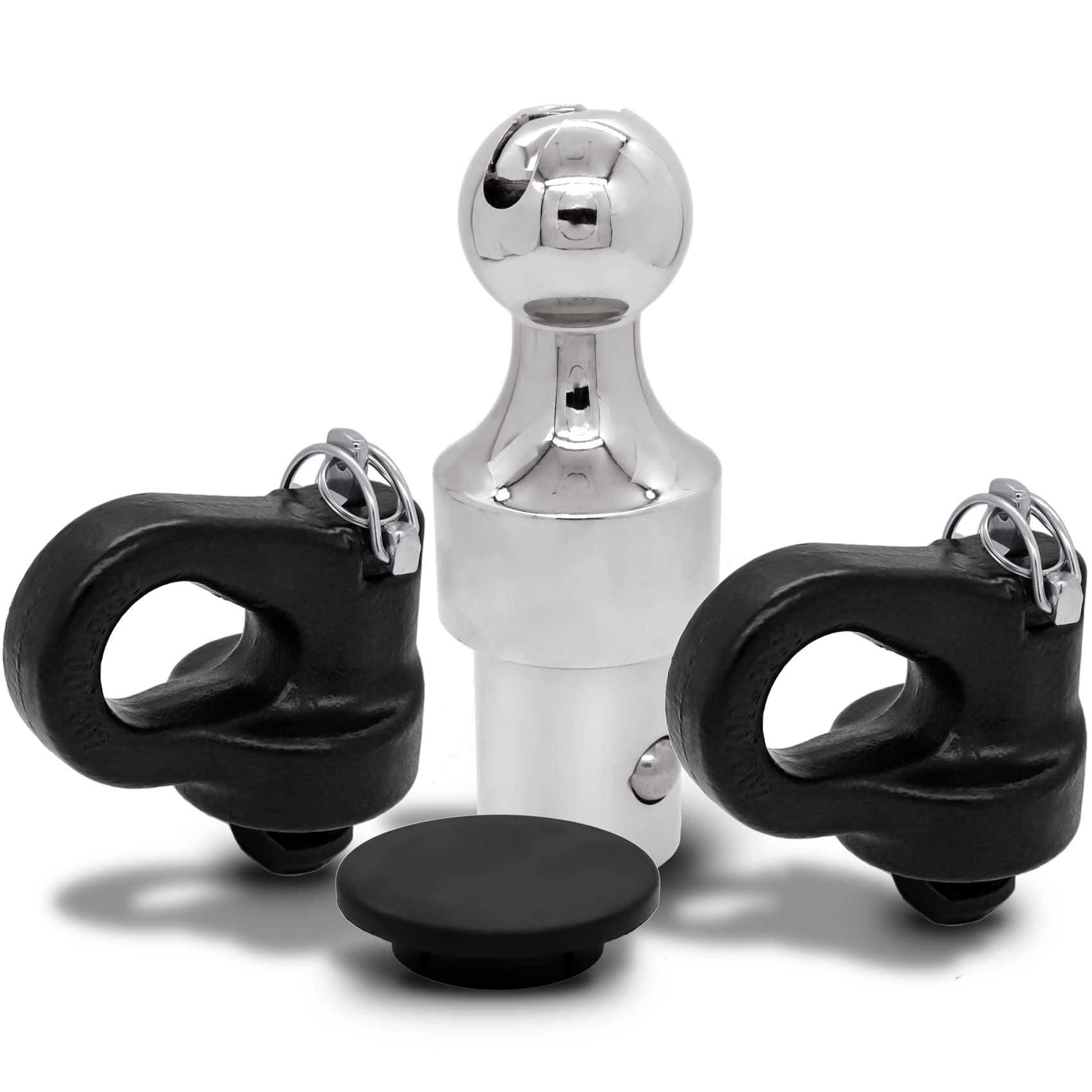 60639 Puck System Gooseneck Hitch Ball Kit - Compatible with 2013-2025 Ford F250/F350/F450, 2016-2025 Chevy Silverado, GMC Sierra & Nissan Titan XD - 38,000 lbs GTW/9,500 lbs VTW - 2-5/16