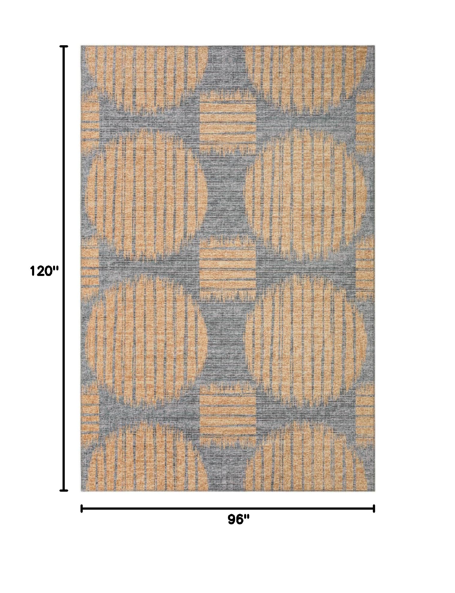 Addison Rugs Yuma AYU43 Gilded 8' x 10' Area Rug - Elegant Home Decor for Living Room, Bedroom & Dining Room