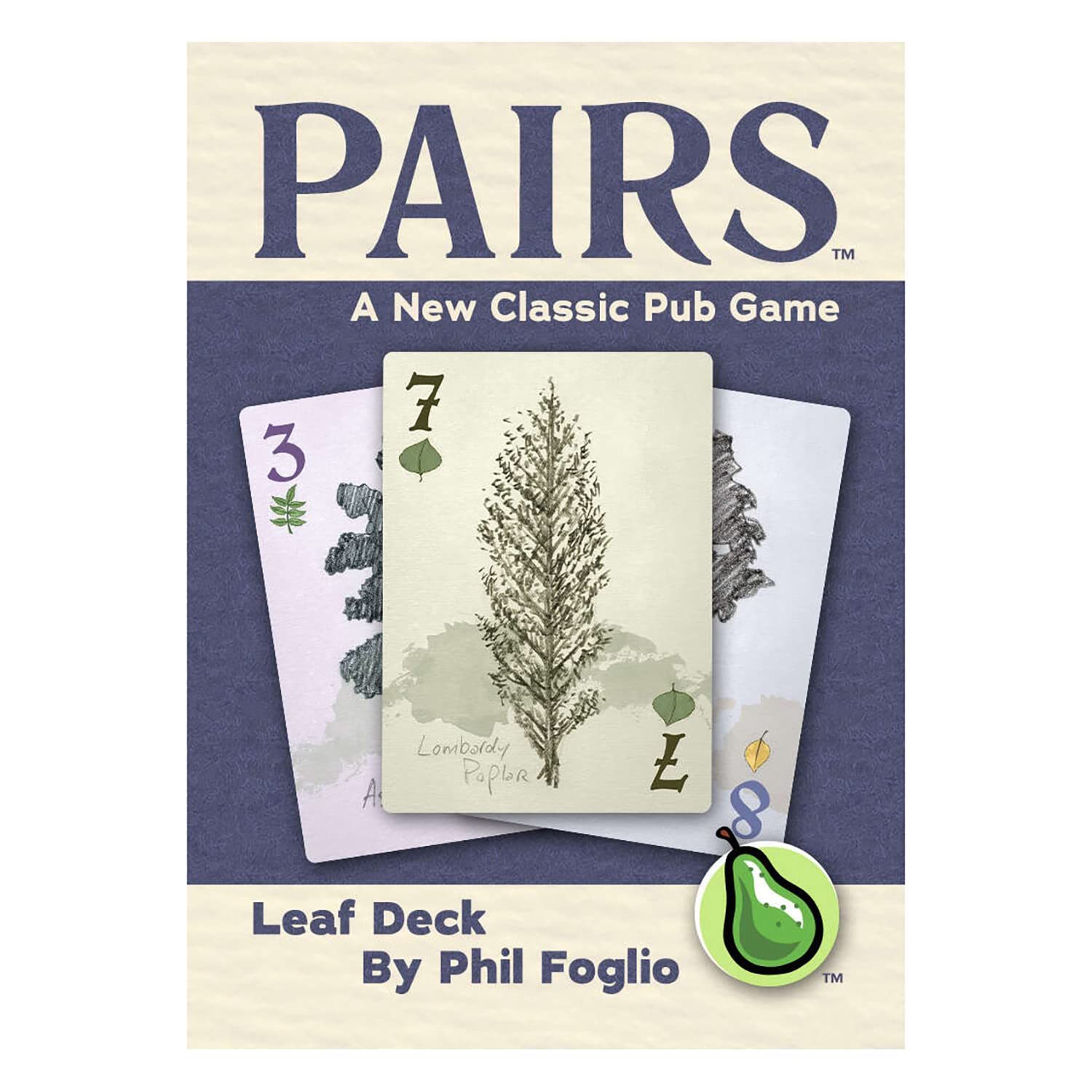Pairs: Leaf Deck - Fun & Strategic Real-Time Card Game by Cheapass Games | Character Deck for Ages 12+ | Perfect for Family Game Nights & Competitive Play