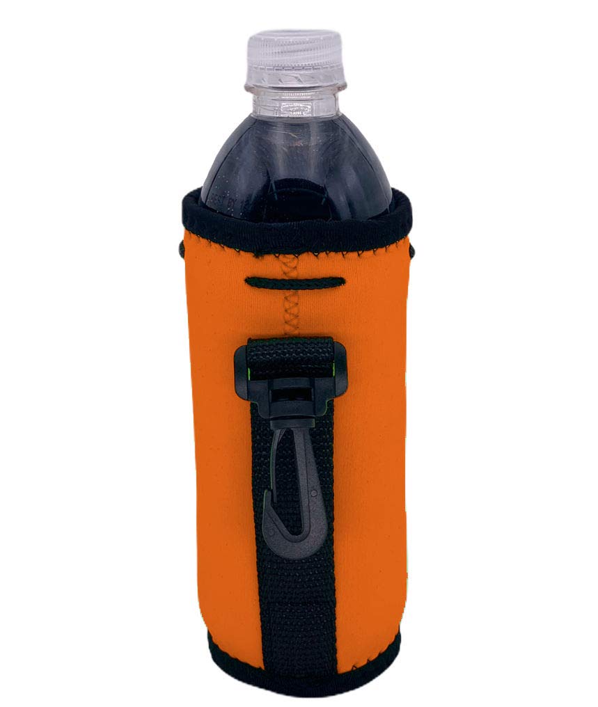 Chug Life Water Bottle Coolie (Orange) - Insulated Sleeve for 12-30 oz Cans & Bottles - Perfect for Beach, Gym, Hiking & Outdoor Activities