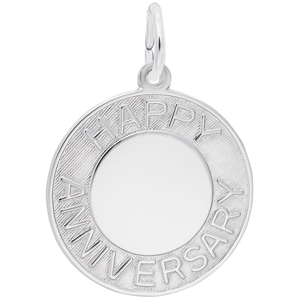 Anniversary Charm for Bracelets & Necklaces - Elegant Jewelry Gift for Couples, Best for Anniversaries, Weddings & Special Occasions