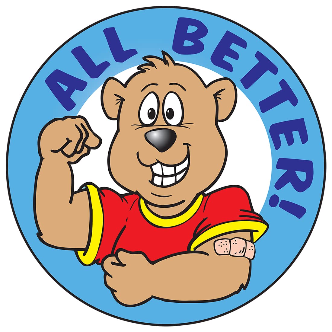 ZOCO Doctor's Office Stickers - 400 All Better! Reward Stickers for Kids - 2