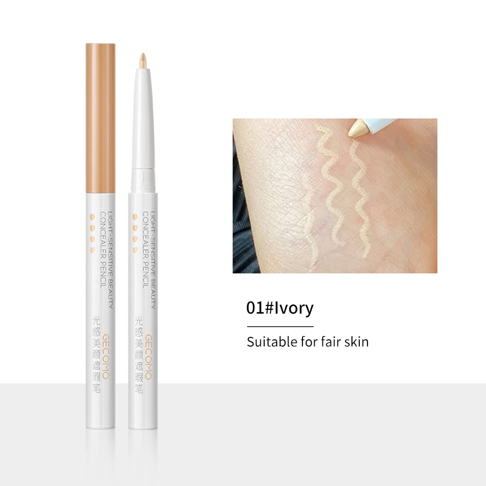 Professional Quick-Fix Concealer Pencil - Full Coverage Makeup Stick for Face & Body, Scar & Blemish Concealer, Contouring Pen | Perfect for Daily Makeup, Photo Shoots & Special Occasions