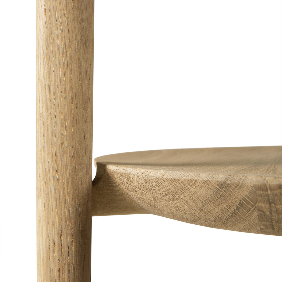 Ethnicraft Bok Side Table - Modern Wooden End Table for Living Room, Bedroom & Office - Stylish & Functional Home Decor