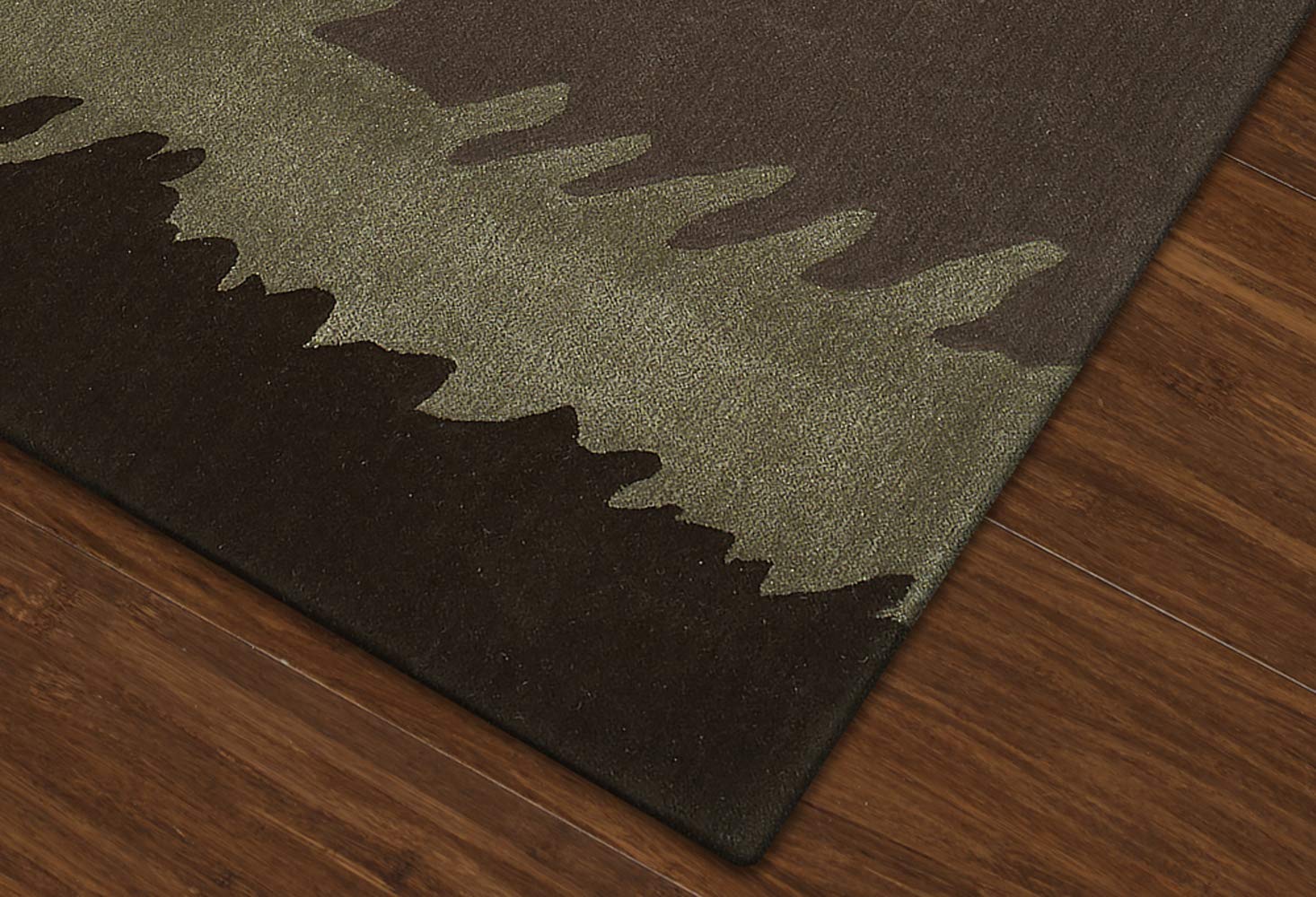 Berkley Wilderness Area Rug SO52 Chocolate Brown Rectangle 3'6