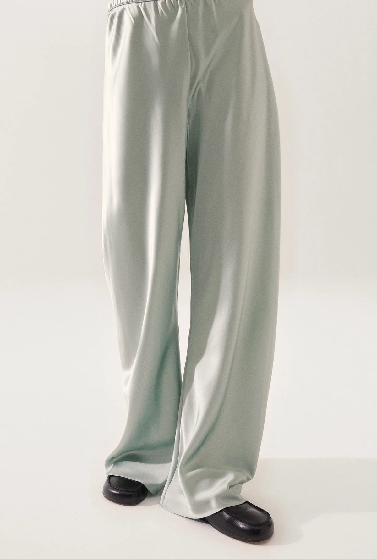Stylish Bias Cut Pants in Alabaster - Perfect for Office Wear & Casual Outfits | Trendy Women's Fashion
