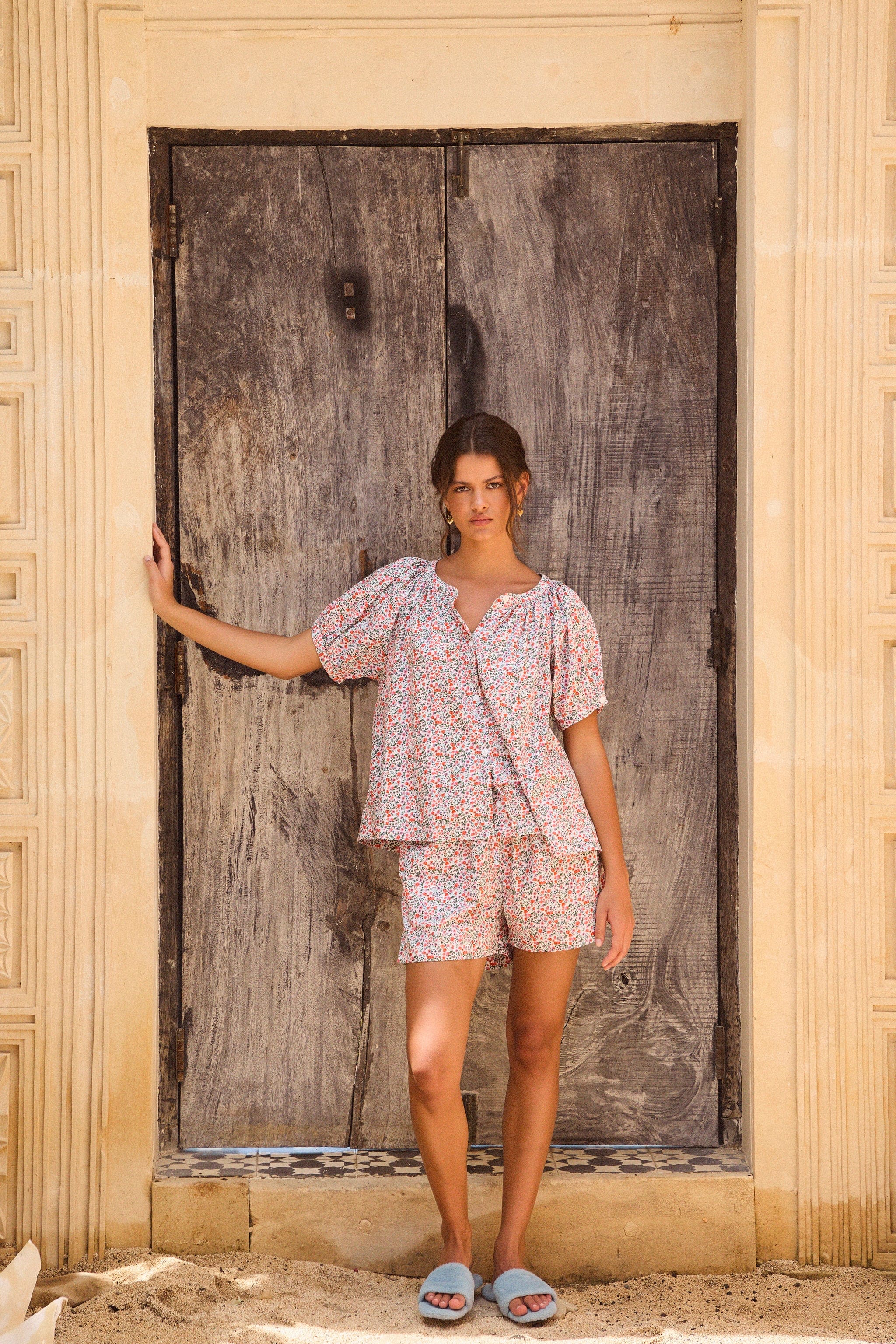 Libby Lounge Set - Soft Cotton Comfort Wear for Women | Cozy Home & Casual Outfit | Perfect for Relaxing, Lounging & Sleepwear