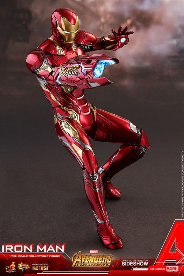 Hot Toys Marvel Avengers Infinity War Iron Man Mark L 50 Diecast 1/6 Scale Collectible Action Figure - Perfect for Display, Gifts & Marvel Fans Collection