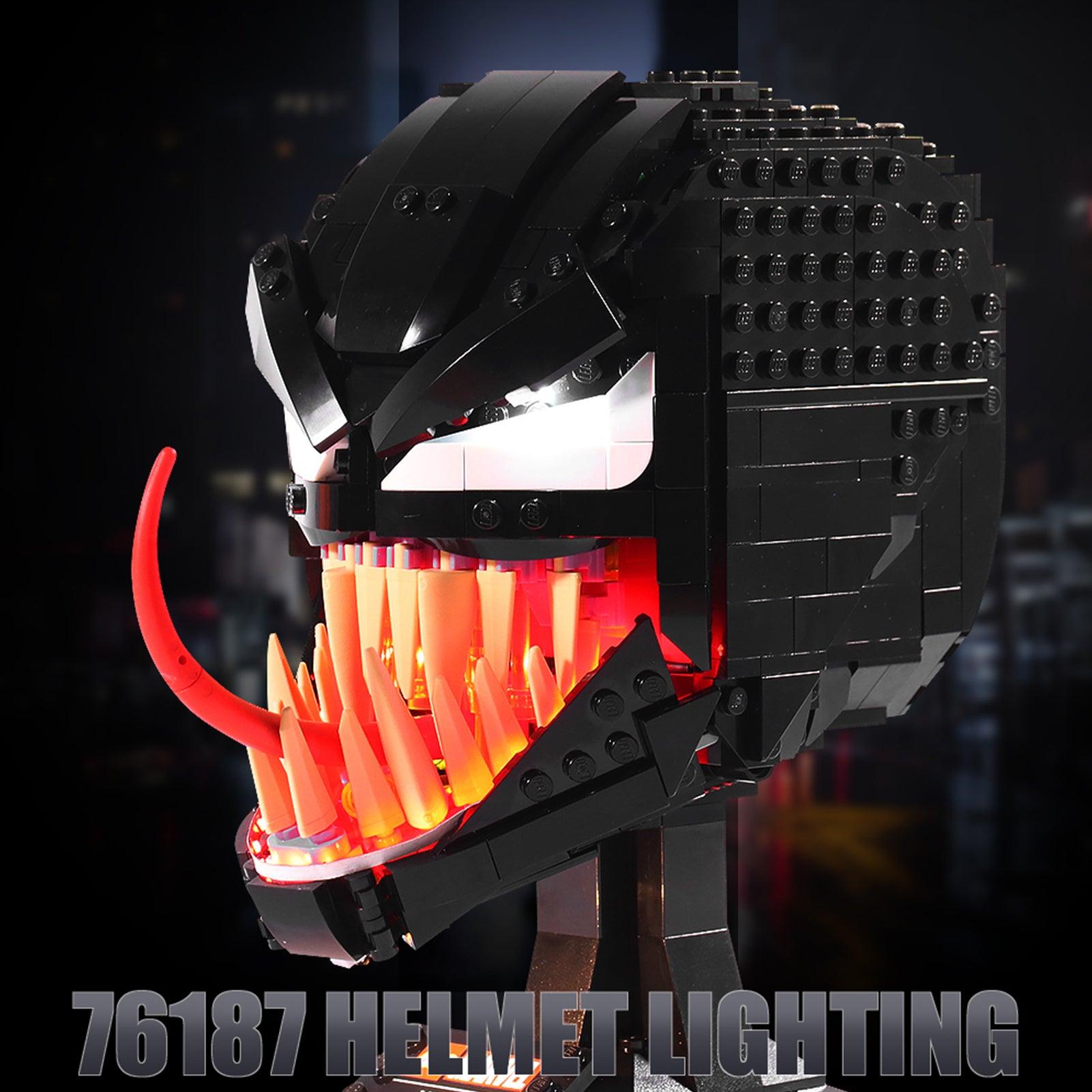 Lego Marvel Venom 76187 Light Kit - LED Lighting Set for Lego Building Blocks - Perfect for Home Decoration, Gifts, and Display