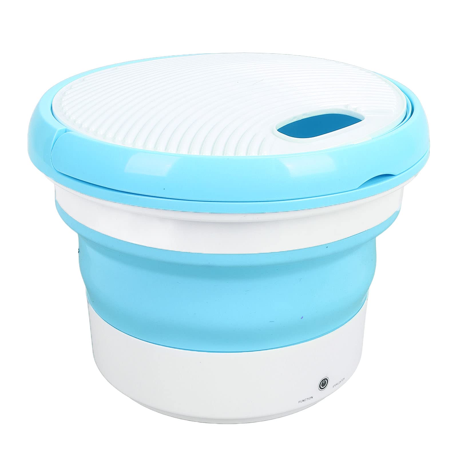 Portable Folding Washing Machine with 99.26 Speed Impeller & Vibration Wave Technology - Compact Laundry Solution for Towels, Socks & Small Items (US Plug) - Perfect for Apartments, Dorms, RVs & Travel