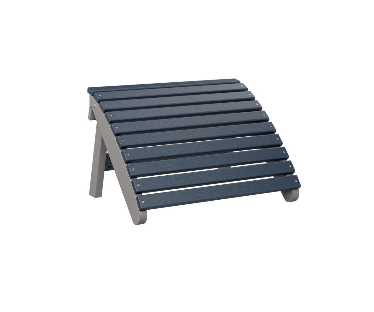 Navy Blue on Light Gray