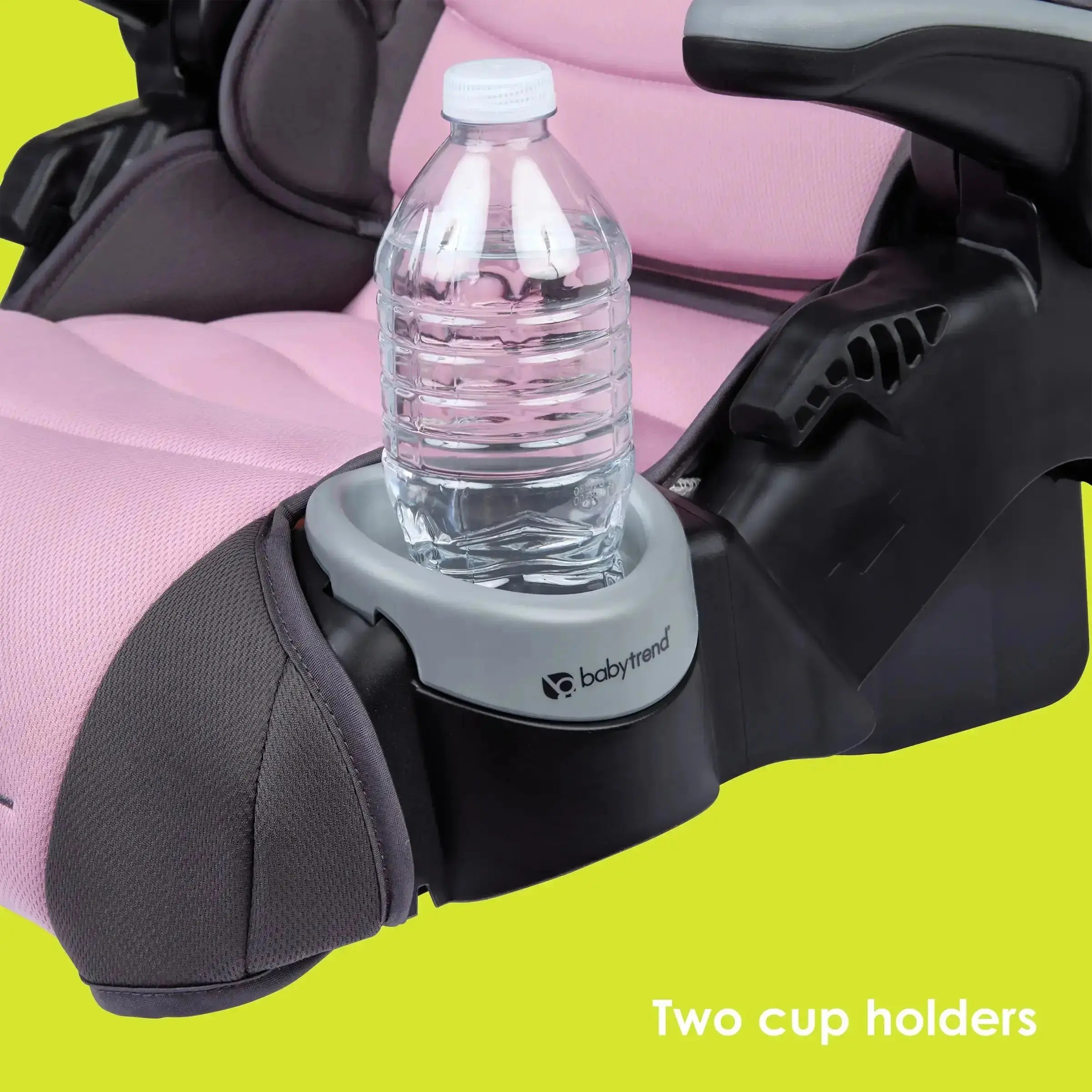 PROtect 2-in-1 Folding Booster Car Seat for Kids - Convertible High Back & Backless Car Seat for Travel & School - Safe & Portable for Toddlers 3-12 Years Old