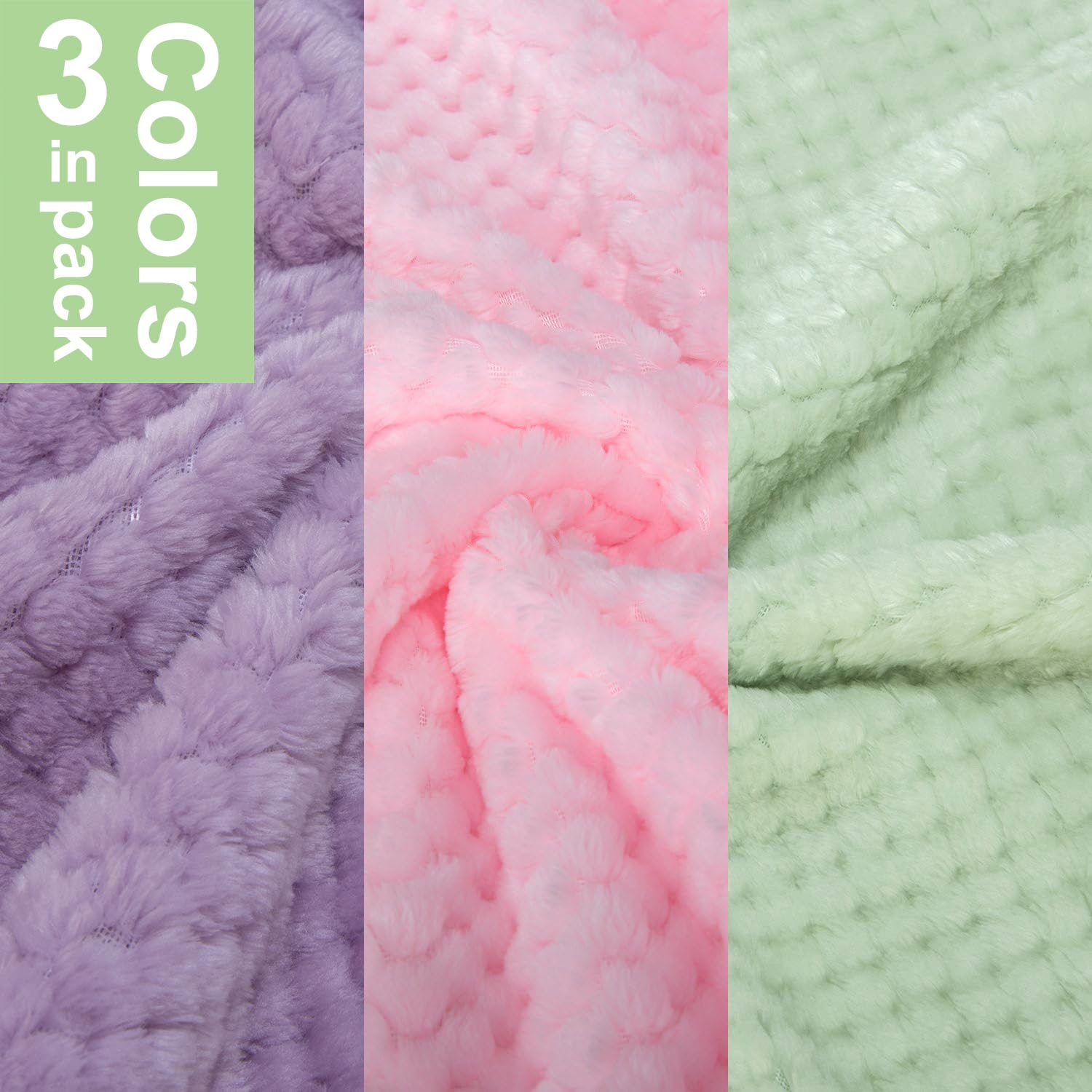 Warm Soft Flannel Dog Sweater 2 or 3 Pack - Cozy Pet Clothes for Small Medium Dogs & Cats, X-Large Size Pink Purple Light Green - Perfect for Winter Walks & Indoor Comfort