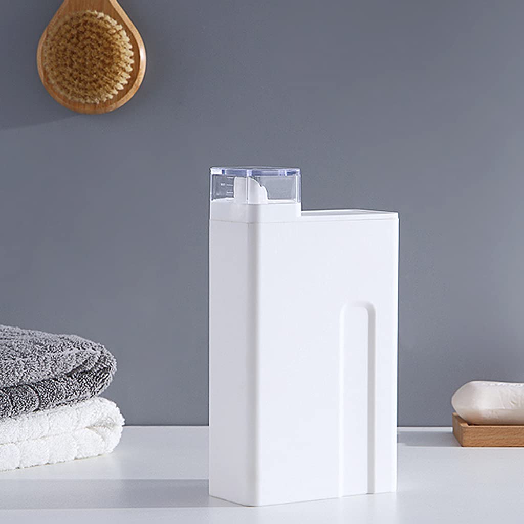 Eco-Friendly Refillable Laundry Detergent Bottles - Empty Reusable Containers for Bathroom & Washroom | Perfect for Liquid Soap, Shampoo, and Cleaning Supplies Storage