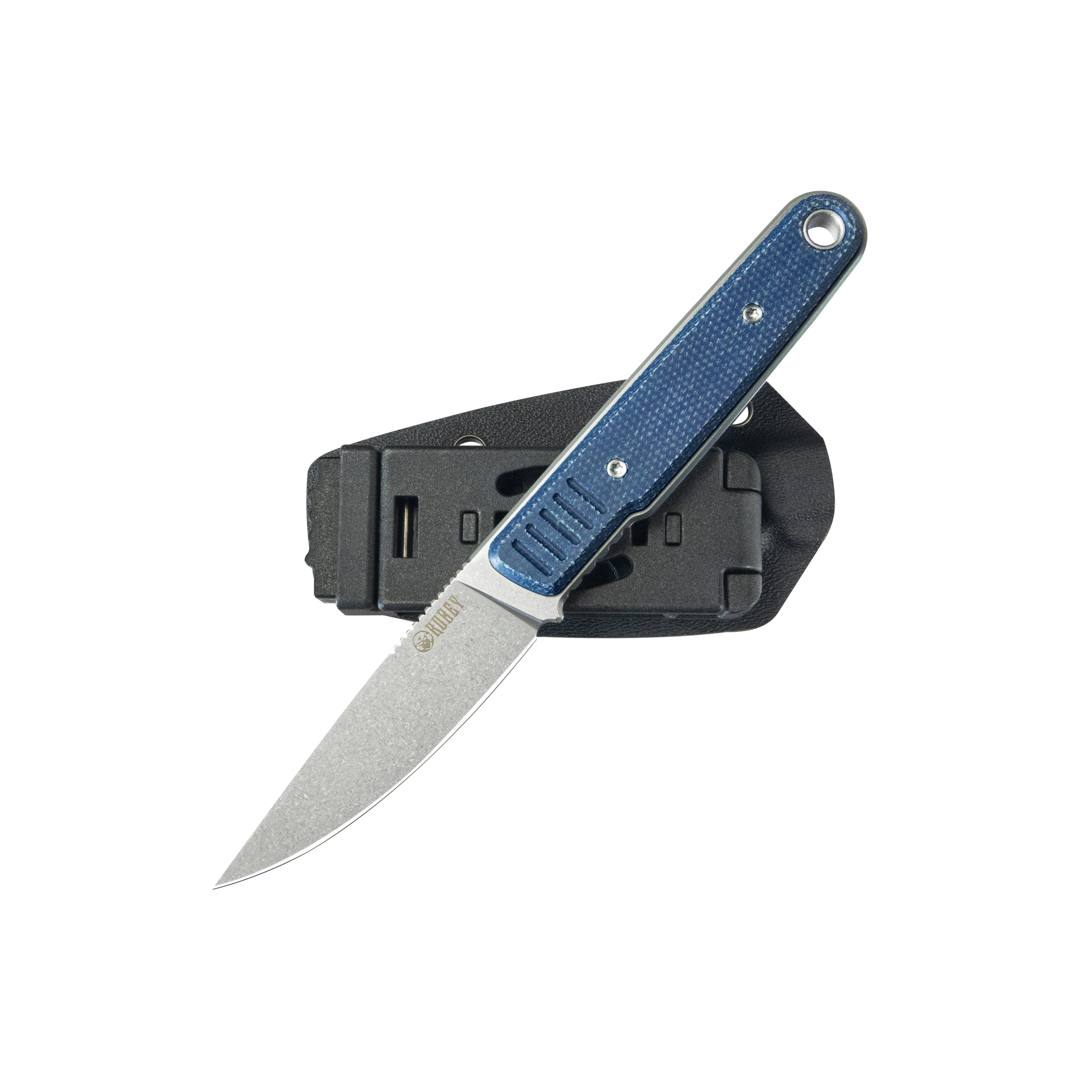 Kubey JL Drop Point Fixed Blade Knife - 3.11