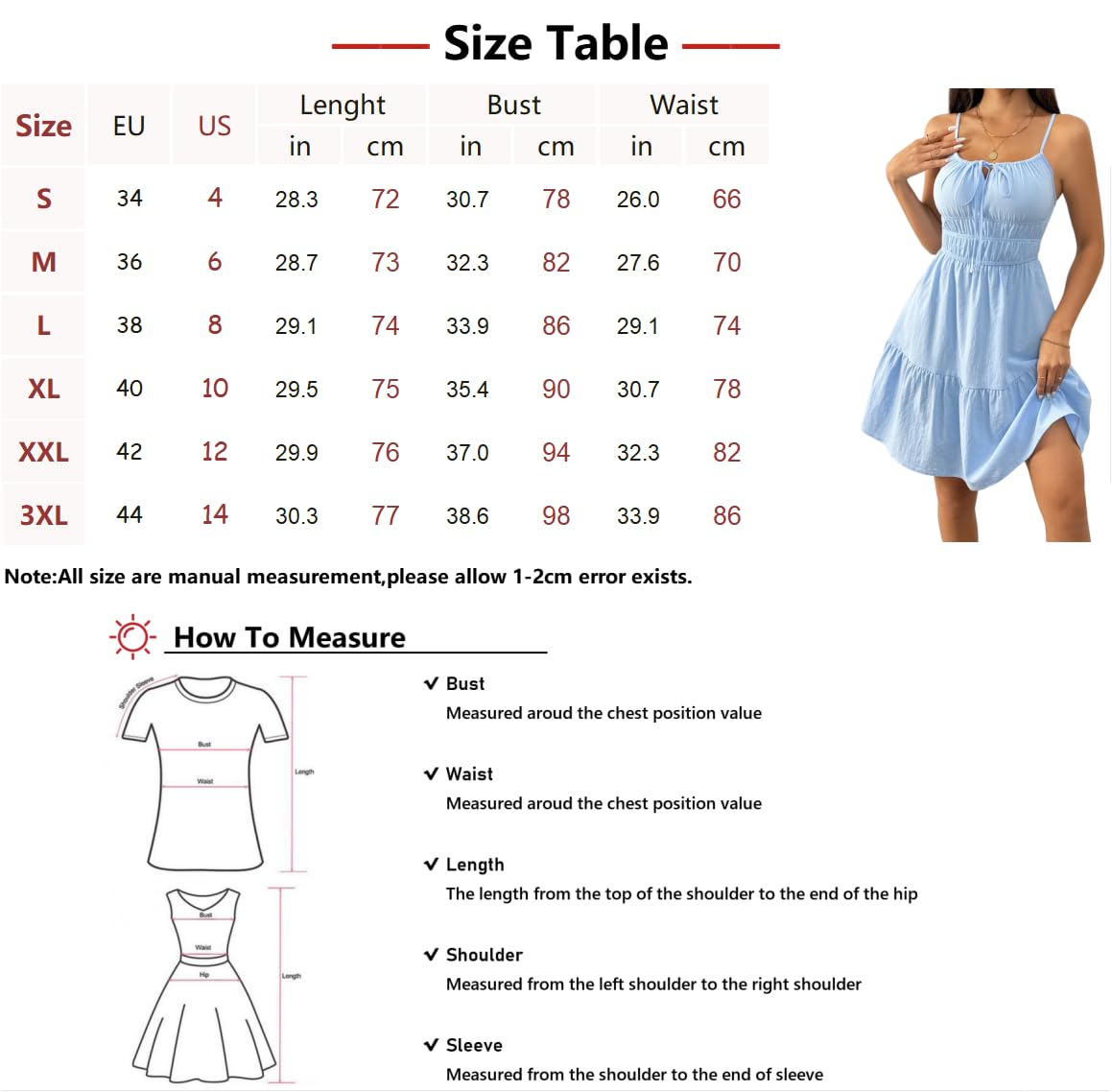 Women's Summer Casual Dress - Sexy Spaghetti Strap V-Neck Floral Mini Dress for Club & Date Night | Lightweight & Comfortable for Beach, Party & Evening Out