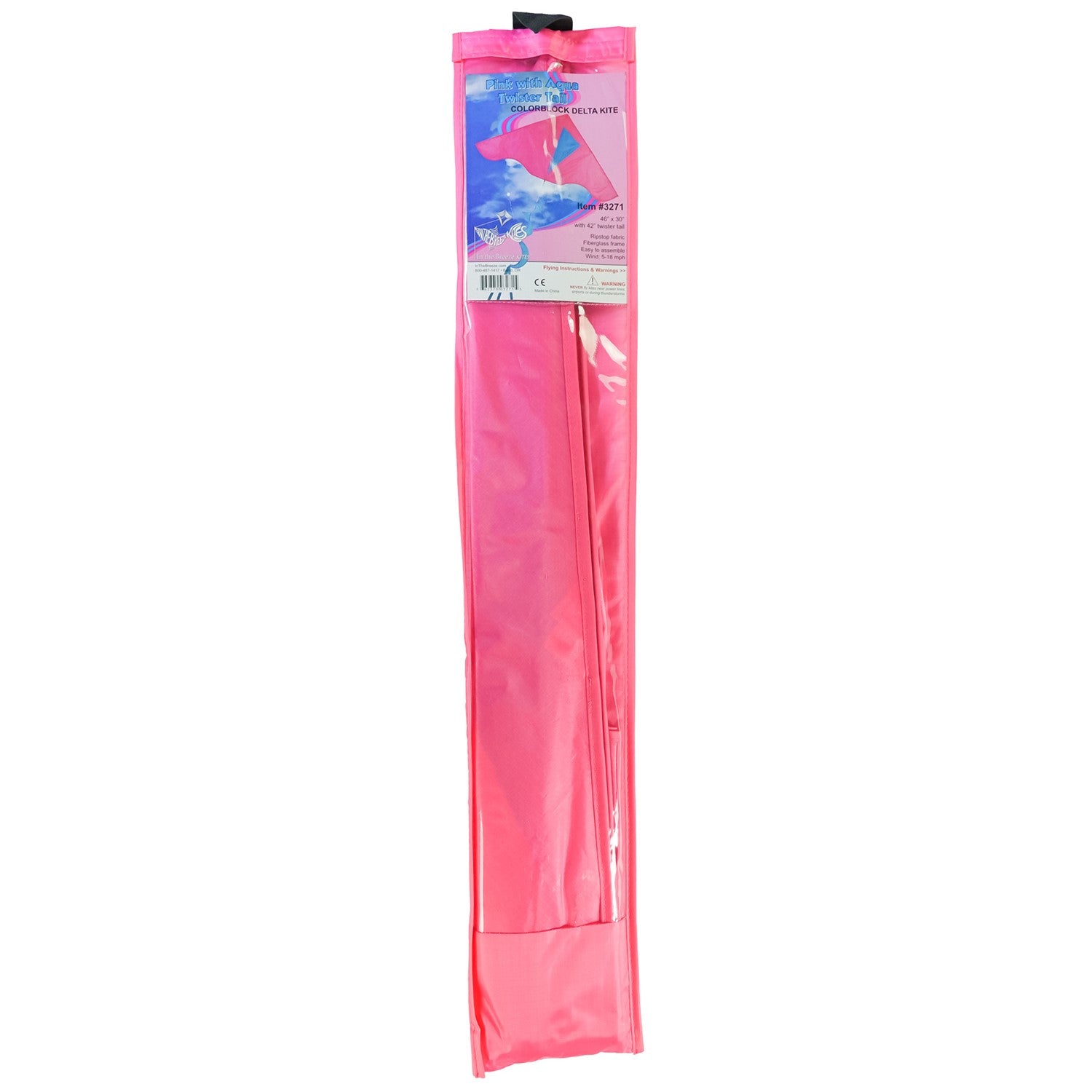 55 Colorblock Delta Pink with Aqua Twister Tail - Vibrant Swimwear for Women, Perfect for Pool Parties, Beach Vacations & Summer Fun