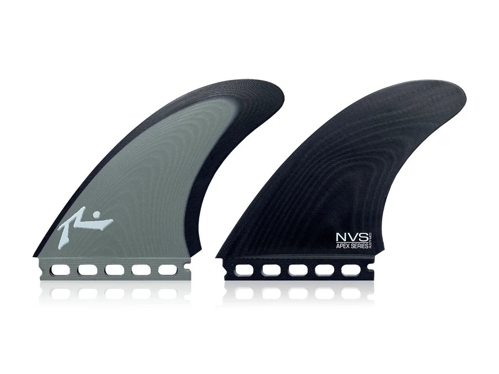 Premium Rusty Twin Fin Set for Surfboards - High-Performance Surfing Fins for All Wave Conditions | Perfect for Shortboards, Fish Surfboards & Performance Surfing