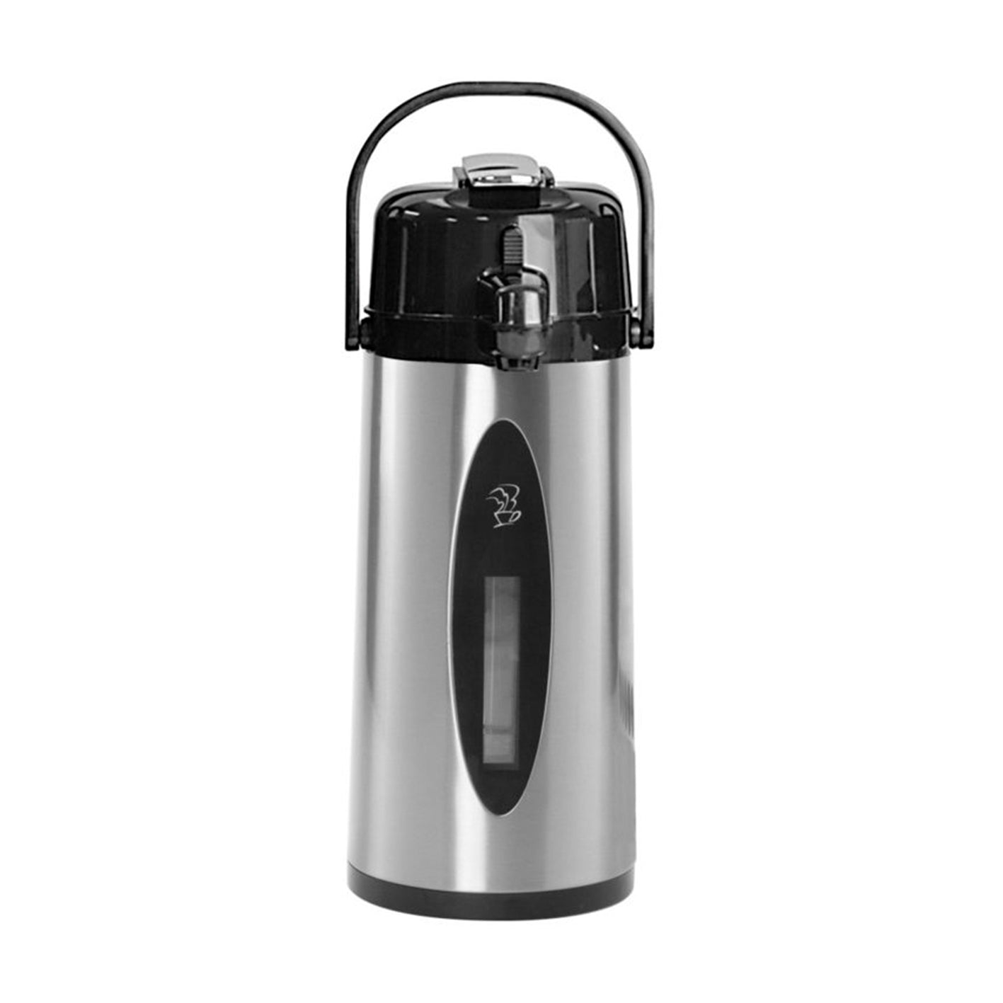 Premium Glass Koffee Kup Airpot Brewer #KKSG 121282 - Ideal for Offices, Restaurants & Catering Services - Hot Coffee Dispenser with Durable Glass Design