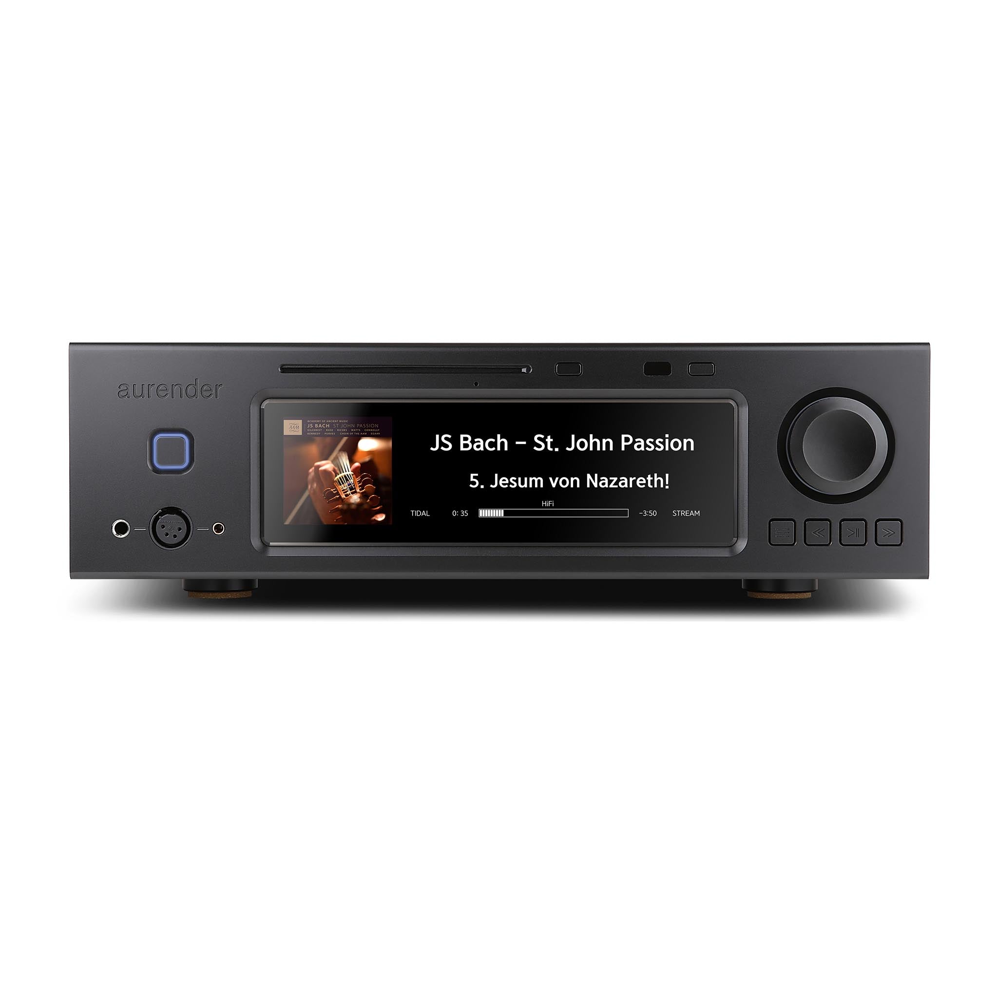 Aurender A30 High-Resolution Music Server & Streamer with MQA DAC - Premium Audio System for Home Theater & Audiophile Listening