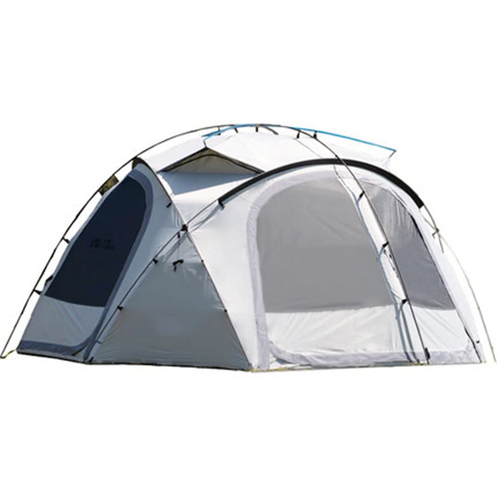 BOCbco Double Layer Family Dome Camping Tent with Removable Rain Cover - Easy Setup Instant Cabin Tent for Outdoor Camping, Backpacking & Hiking | Perfect for Family Camping Trips, Weekend Getaways & Wilderness Adventures