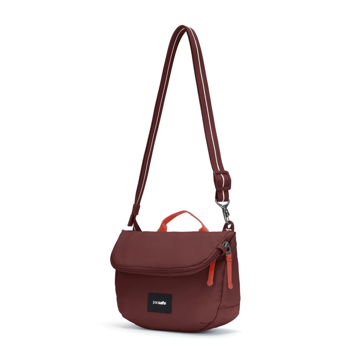 Pacsafe GO Anti-Theft Saddle Crossbody Bag - Secure Travel Purse for Women & Men - Perfect for Commuting, Shopping & Sightseeing