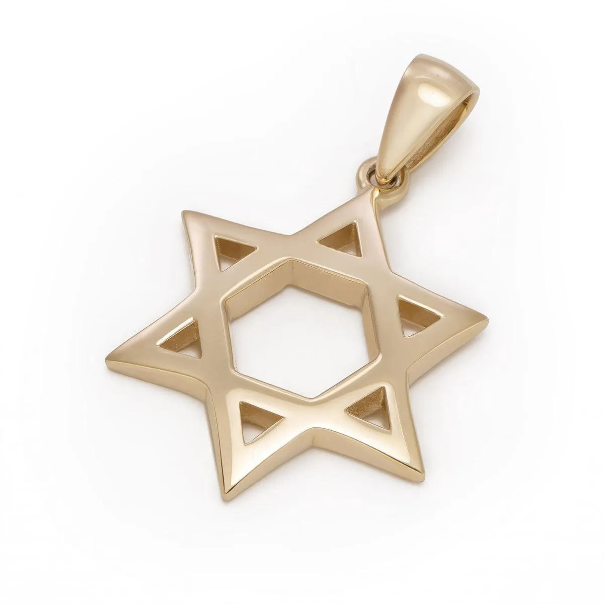 14K Gold Star of David Necklace for Women - Elegant Jewish Jewelry Gift for Hanukkah, Bar Mitzvah & Special Occasions