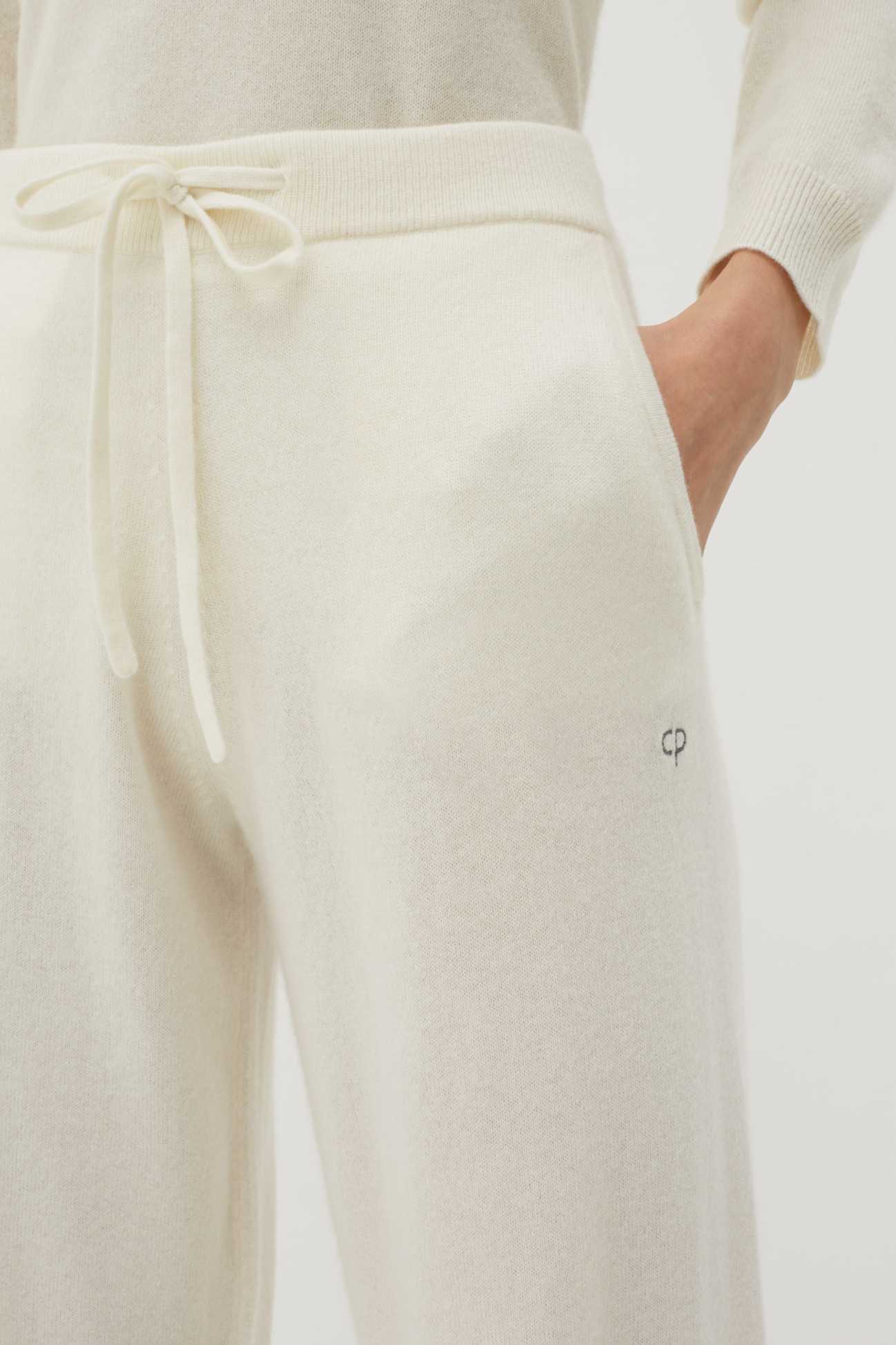 Luxury Pure Cashmere Wide Leg Pants for Women - Soft & Comfortable Winter Lounge Pants - Perfect for Home, Office & Travel