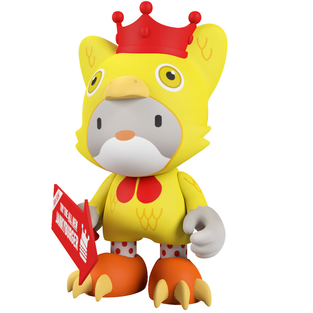 Superplastic KING JANKY THE FIFTH Limited Edition Vinyl Art Toy - Collectible Designer Figure for Home Decor, Office Display & Pop Culture Enthusiasts