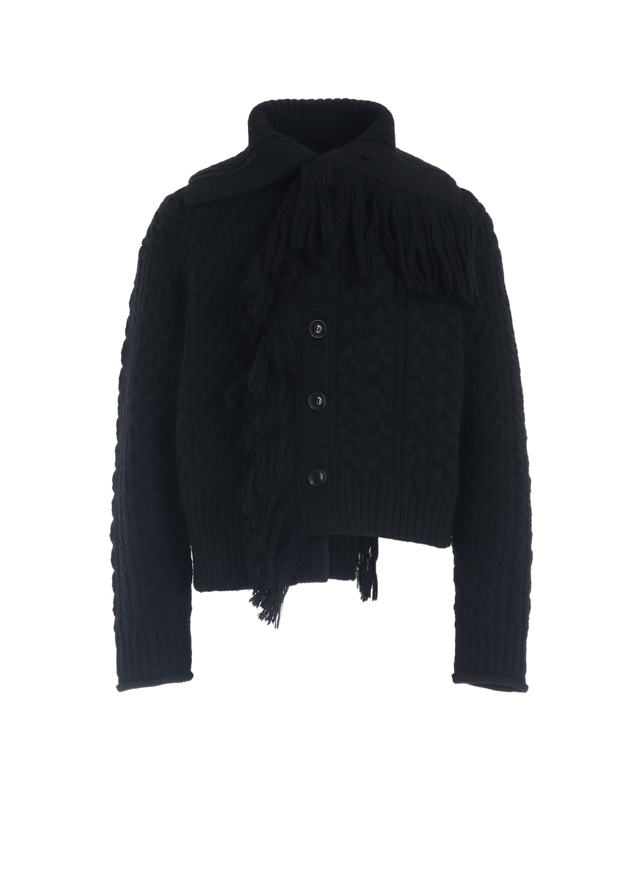 Stylish Cable Knit Fringe Cardigan for Women - Cozy Winter Sweater | Perfect for Casual Outfits, Office Wear & Layering