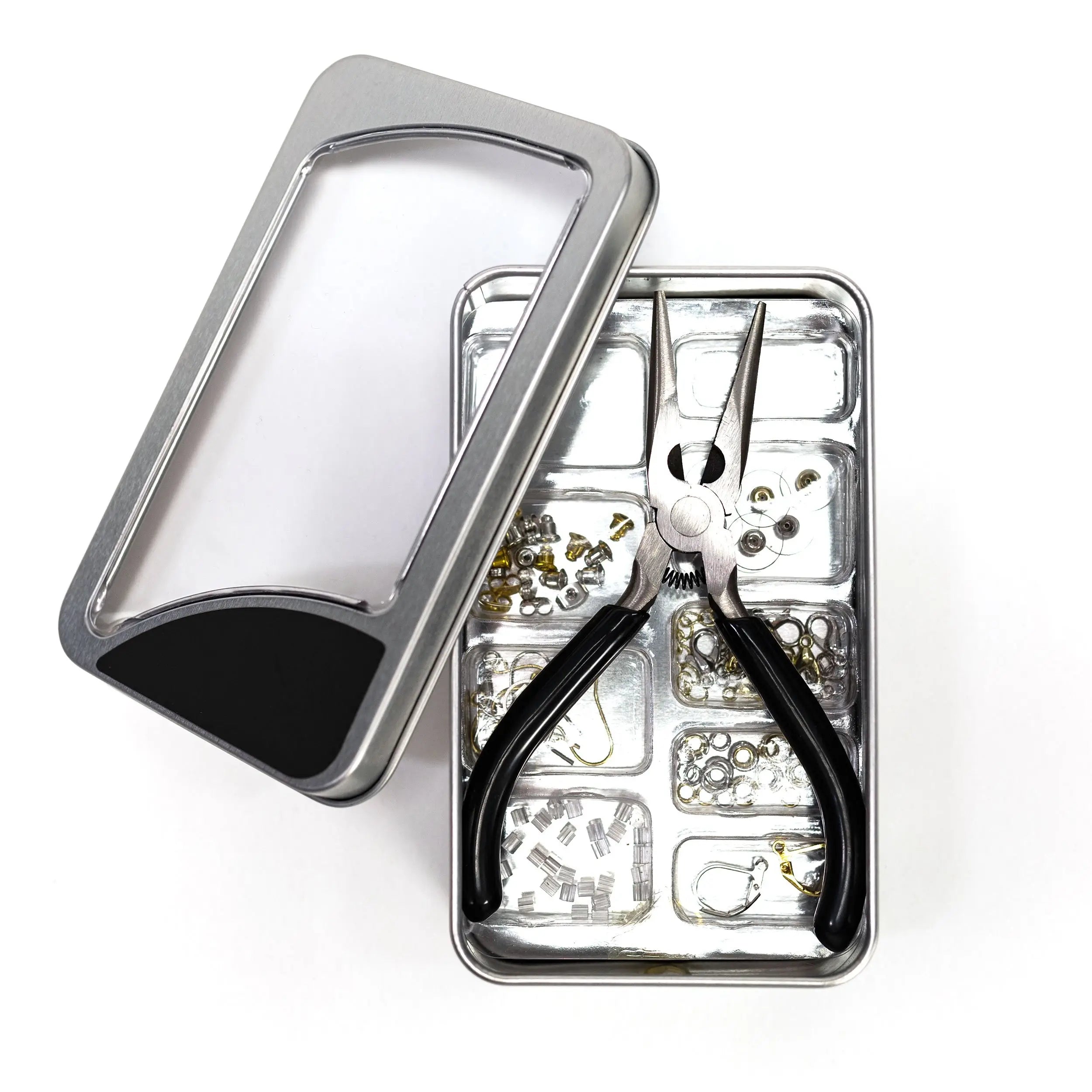 JMBM Jewelry Repair Kit with Pliers - Complete Jewelry Making & Repair Tools Set for DIY Crafting, Beading, and Jewelry Design - Perfect for Home, Studio, and Professional Use