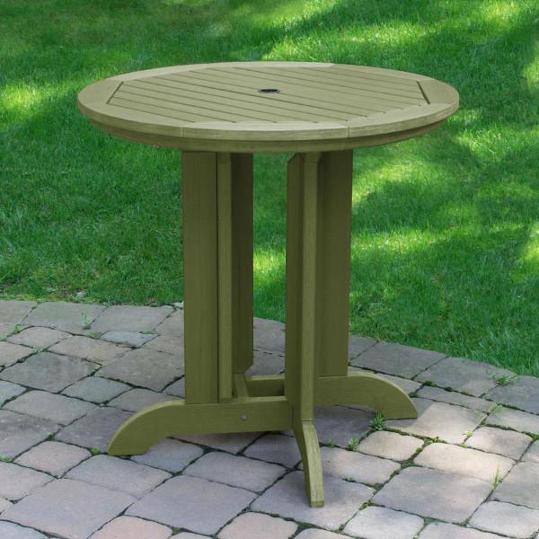 Lehigh 3-Piece Round Counter Height Outdoor Patio Dining Set with Weather-Resistant Chairs - Perfect for Backyard, Garden, and Poolside Entertaining