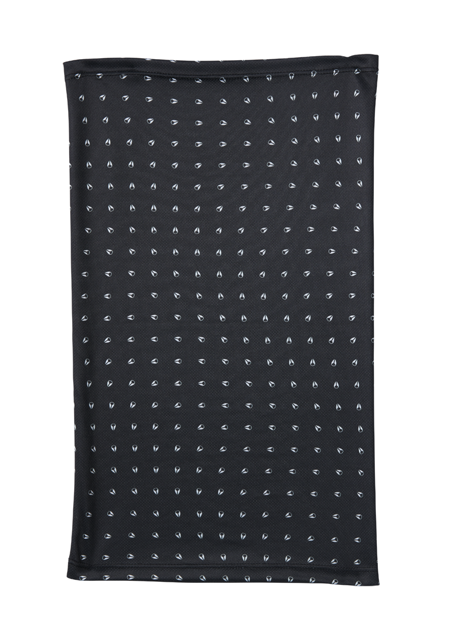 Black & White Silo Neck Gaiter - Lightweight Face Cover for Outdoor Sports, Hiking, Cycling & Winter Protection