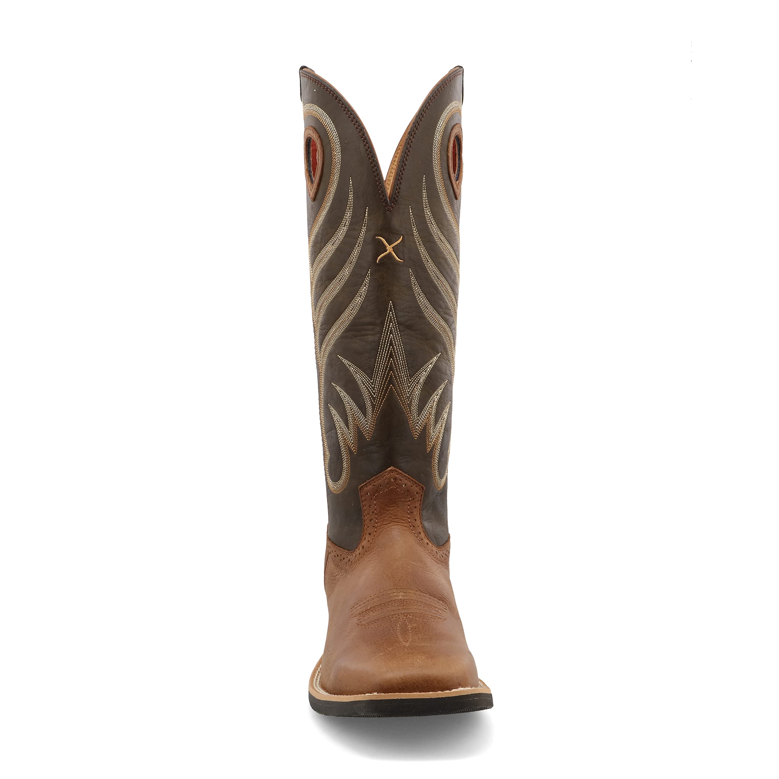 Twisted X Men's Buckaroo Western Boots - Comfortable & Durable Cowboy Boots for Riding, Work & Outdoor Adventures