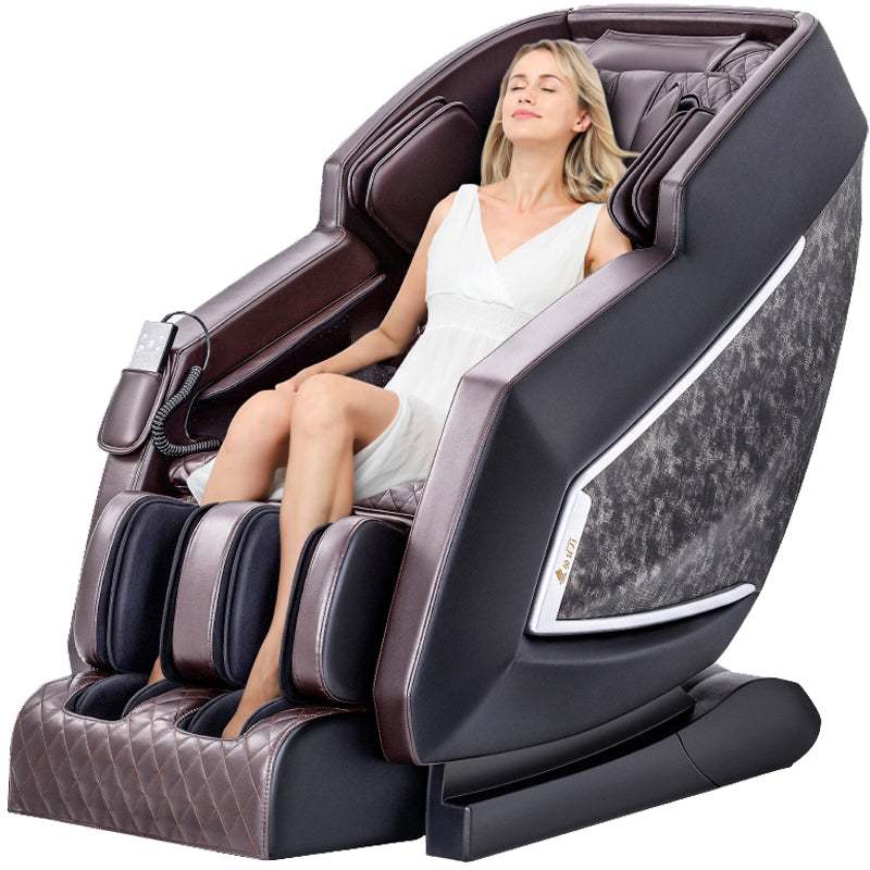Infily DM16 Full Body Massage Chair with Zero Gravity Recline - Shiatsu & Air Compression for Home, Office & Relaxation