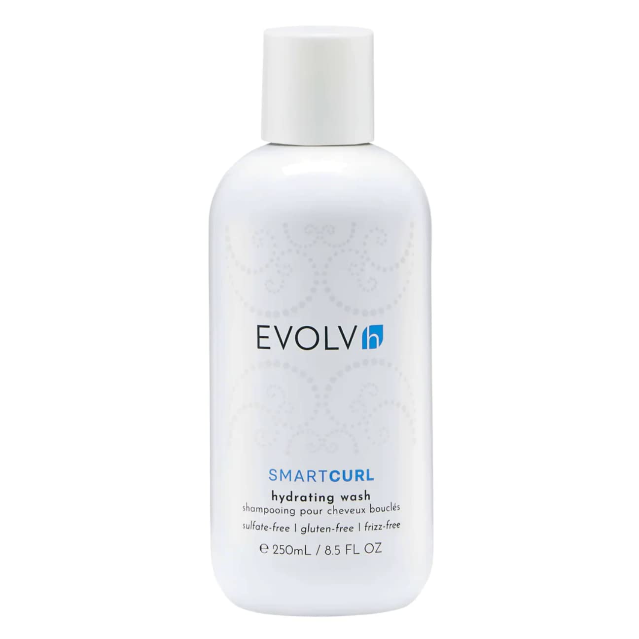 EVOLVh Natural SmartCurl Hydrating Wash - Vegan, Non-Toxic, Clean Hair Care for Curly Hair (8.5 fl oz | 250 mL) - Perfect for Daily Moisturizing & Defining Natural Curls