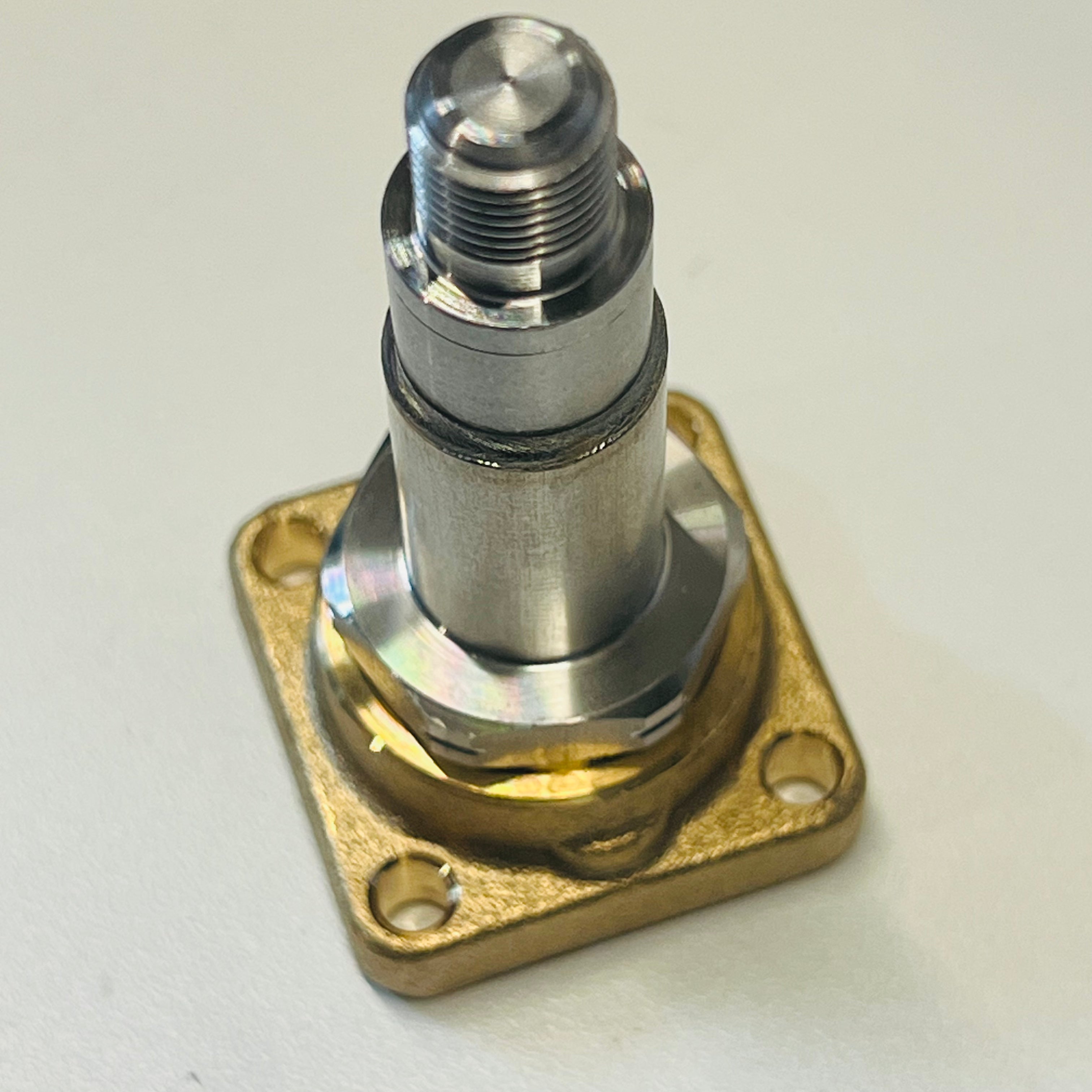 2-Way Square Base Valve Body Only - 32.10.06 - Hydraulic Control Valve Replacement Part for Industrial Machinery & Heavy Equipment
